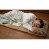 エアーフロウムで 寝心地抜群！ ファータッチアクセント 折りたためるお昼寝マット
