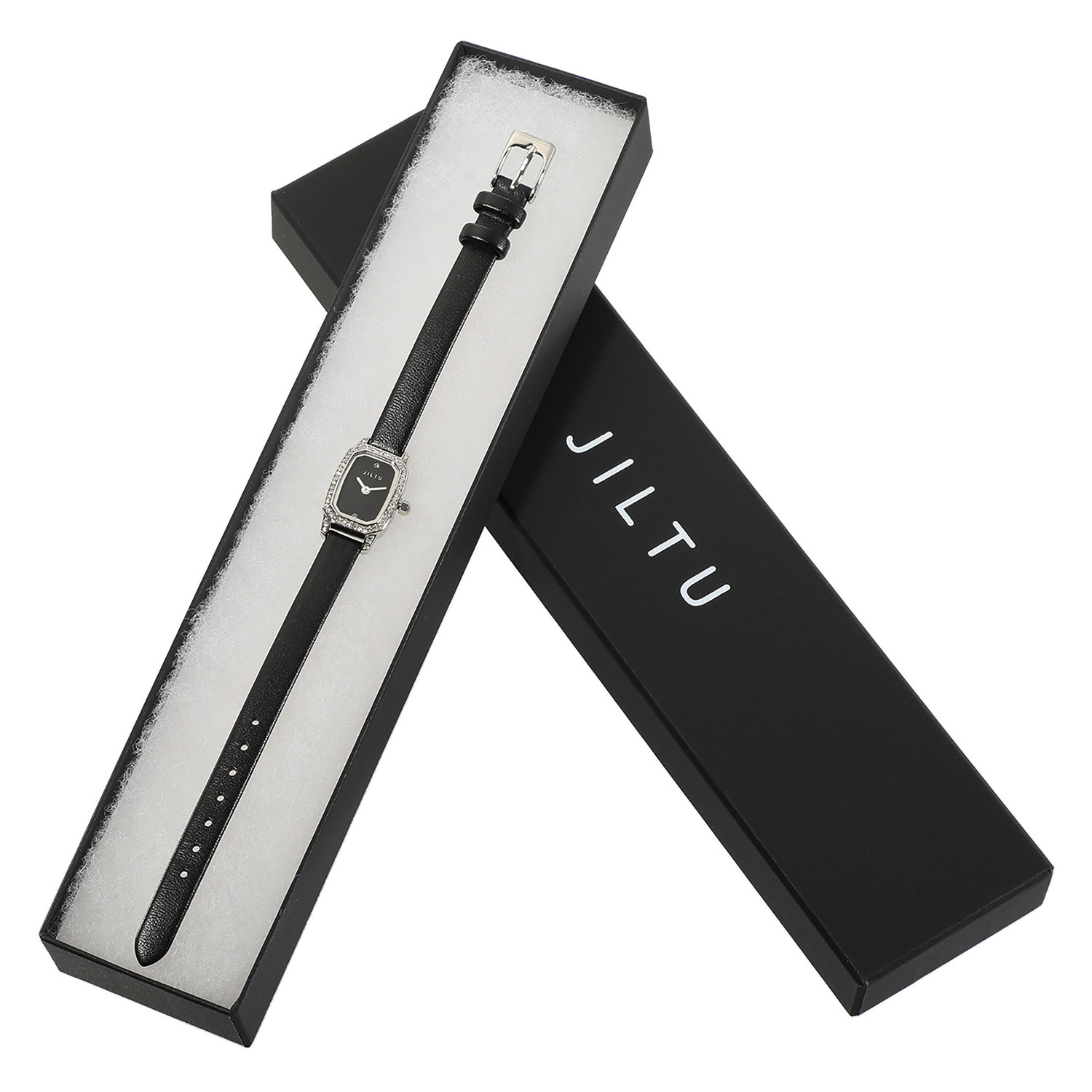 エンジェルハート ルミナスエレガンス スクエアフェイス レザーベルト ウォッチ