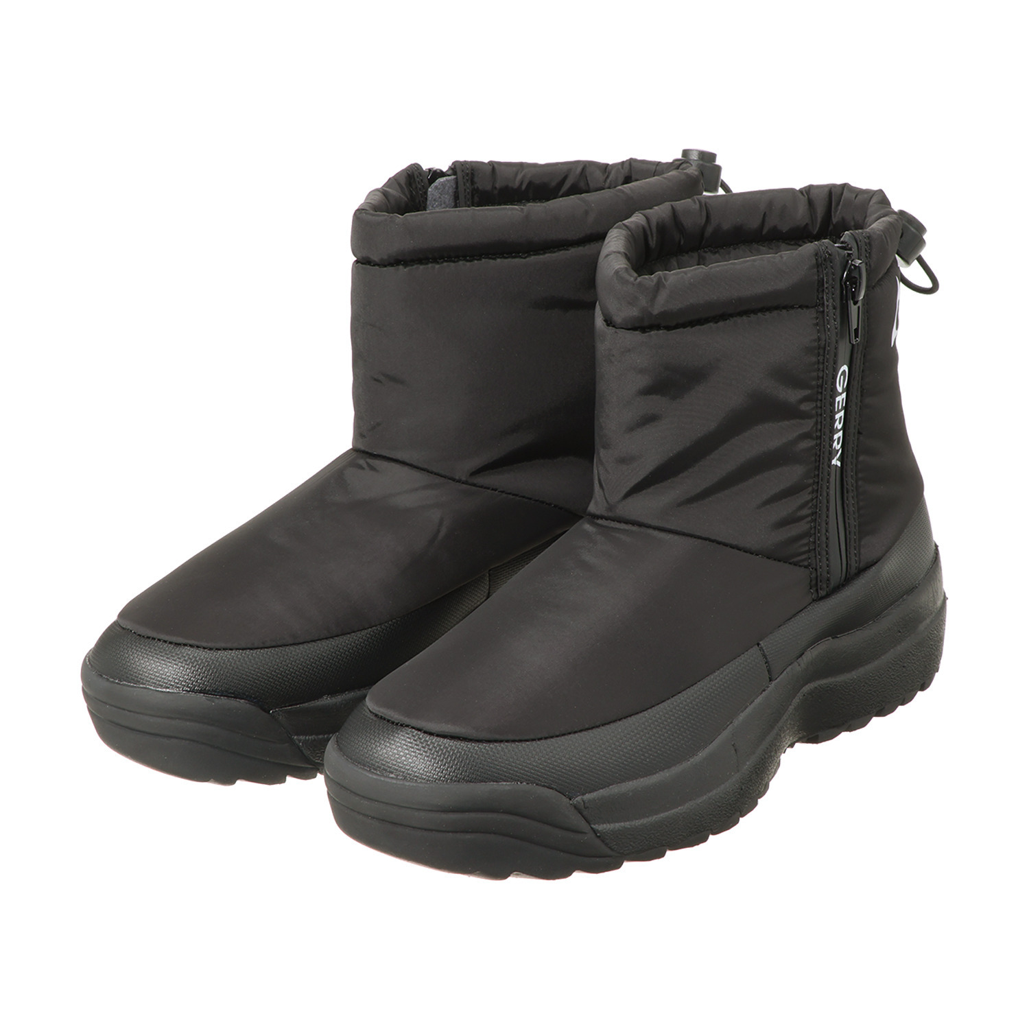 ＧＥＲＲＹ 防水・はっ水 ファスナーで履きやすい スパイク付ショートブーツ