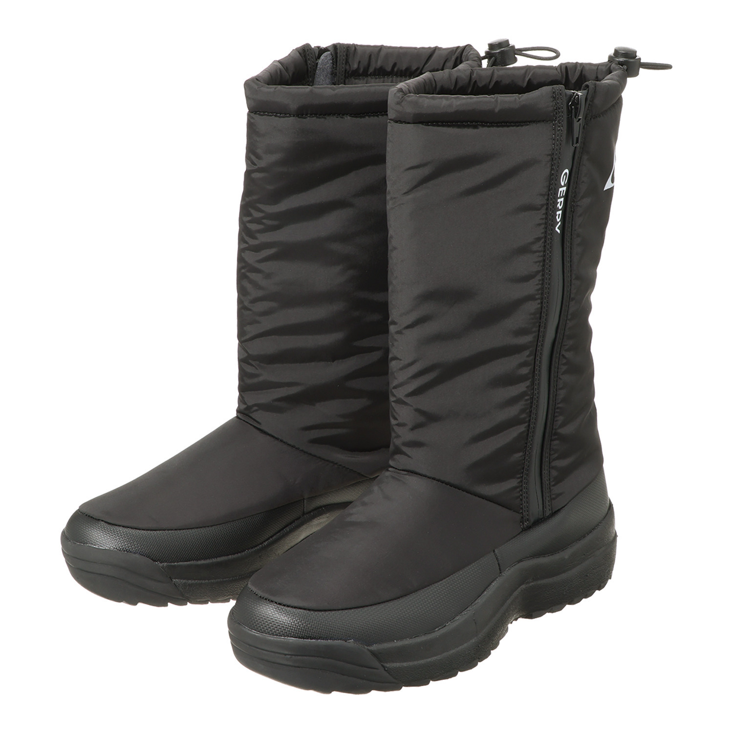 ＧＥＲＲＹ 防水・はっ水 ファスナーで履きやすい スパイク付ロングブーツ