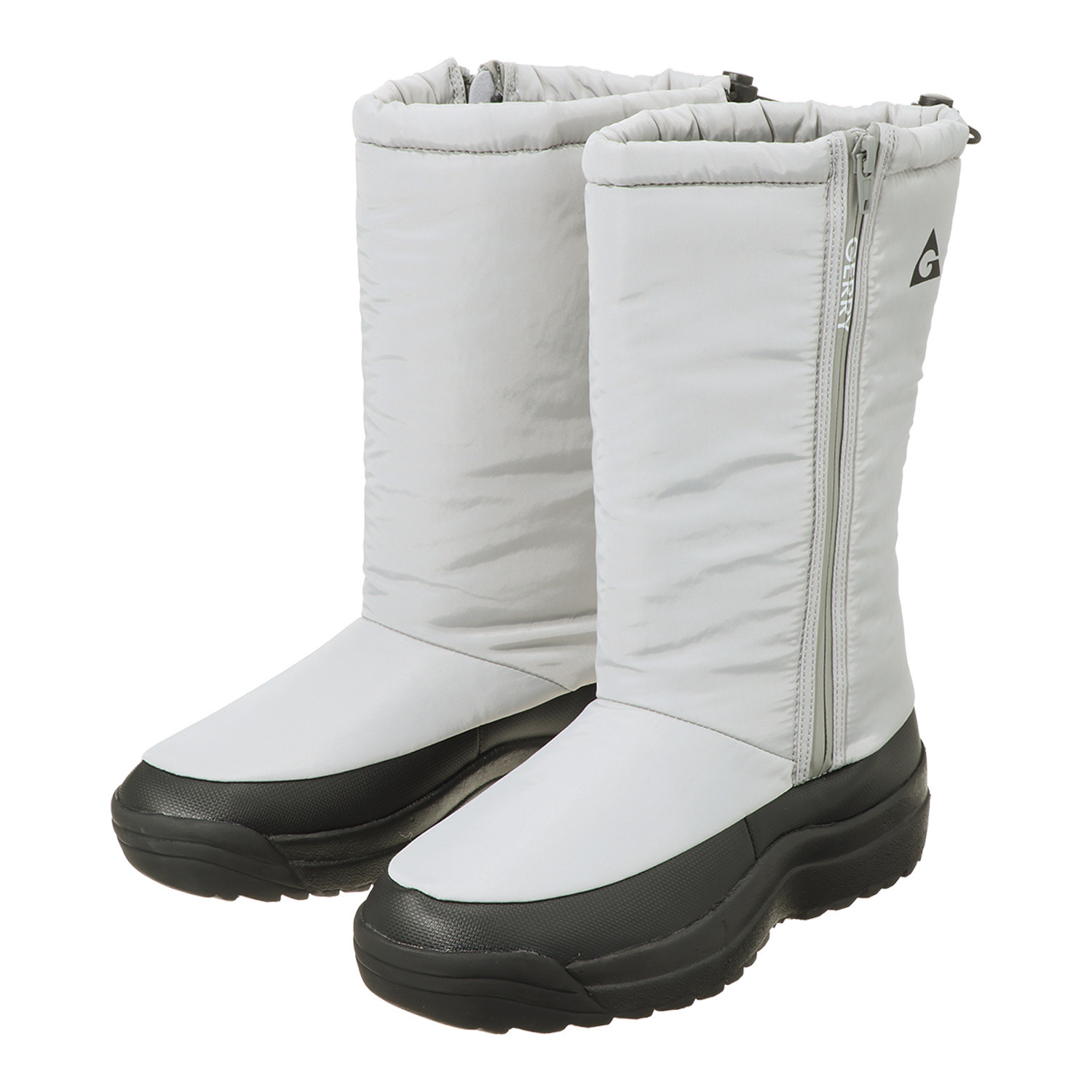 ＧＥＲＲＹ 防水・はっ水 ファスナーで履きやすい スパイク付ロングブーツ