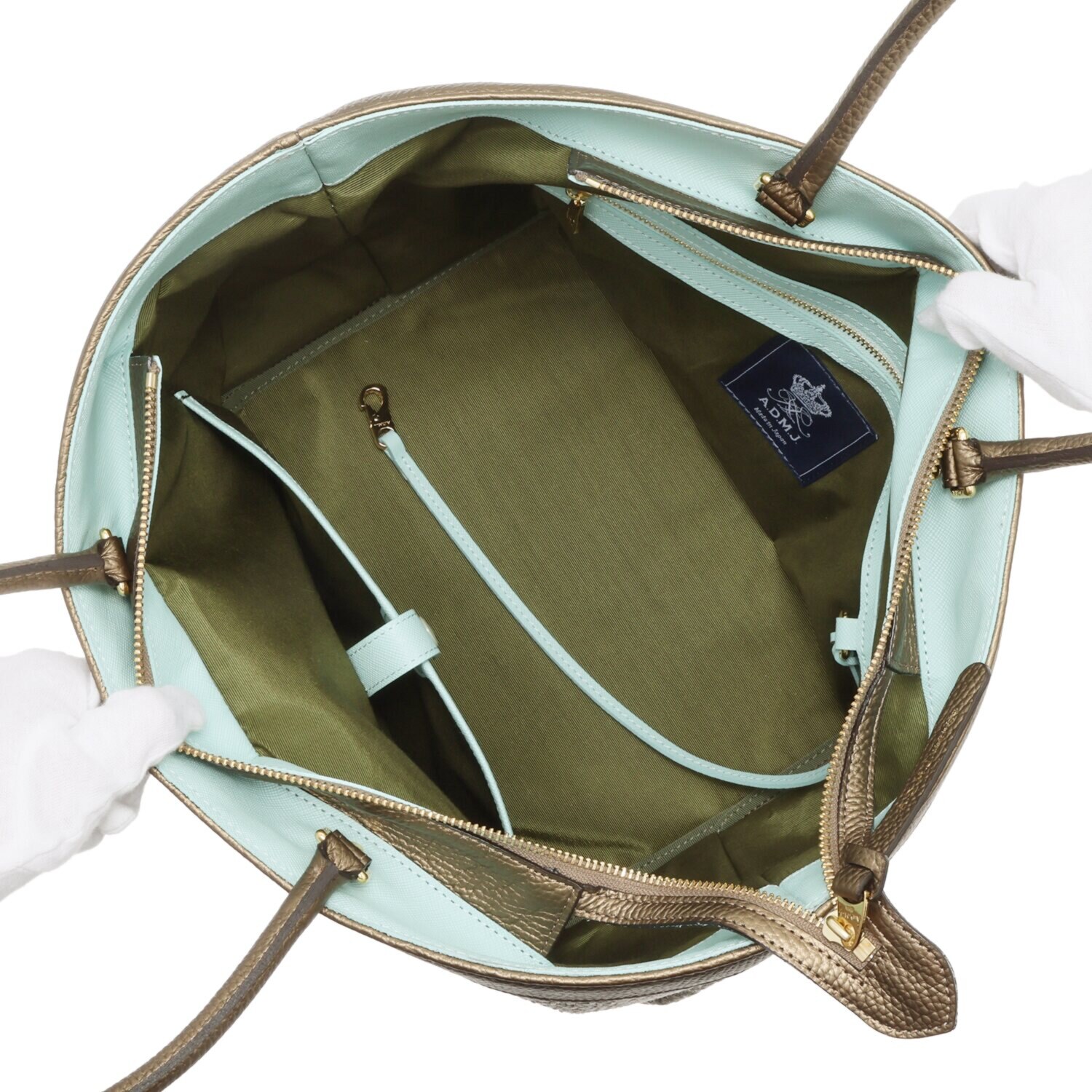 エーディーエムジェイ イタリアンファブリック 復刻トートバッグ