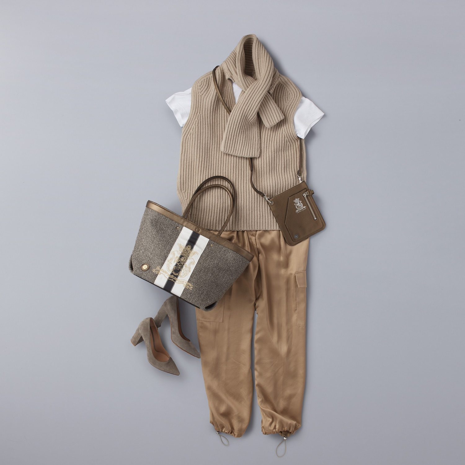 エーディーエムジェイ イタリアンファブリック 復刻トートバッグ