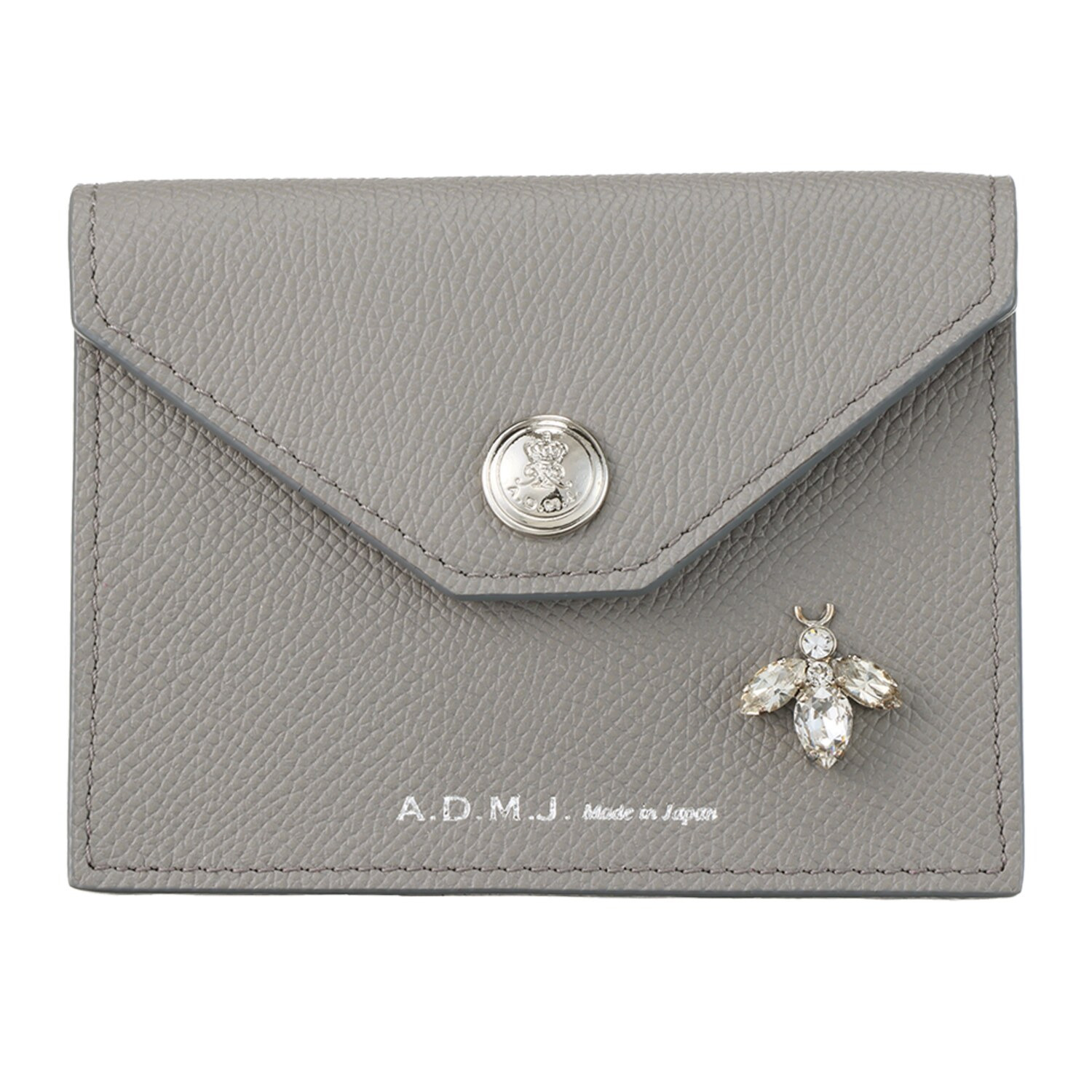 エーディーエムジェイ ＴＨＥ　ＢＥＥ 牛革 カードケース