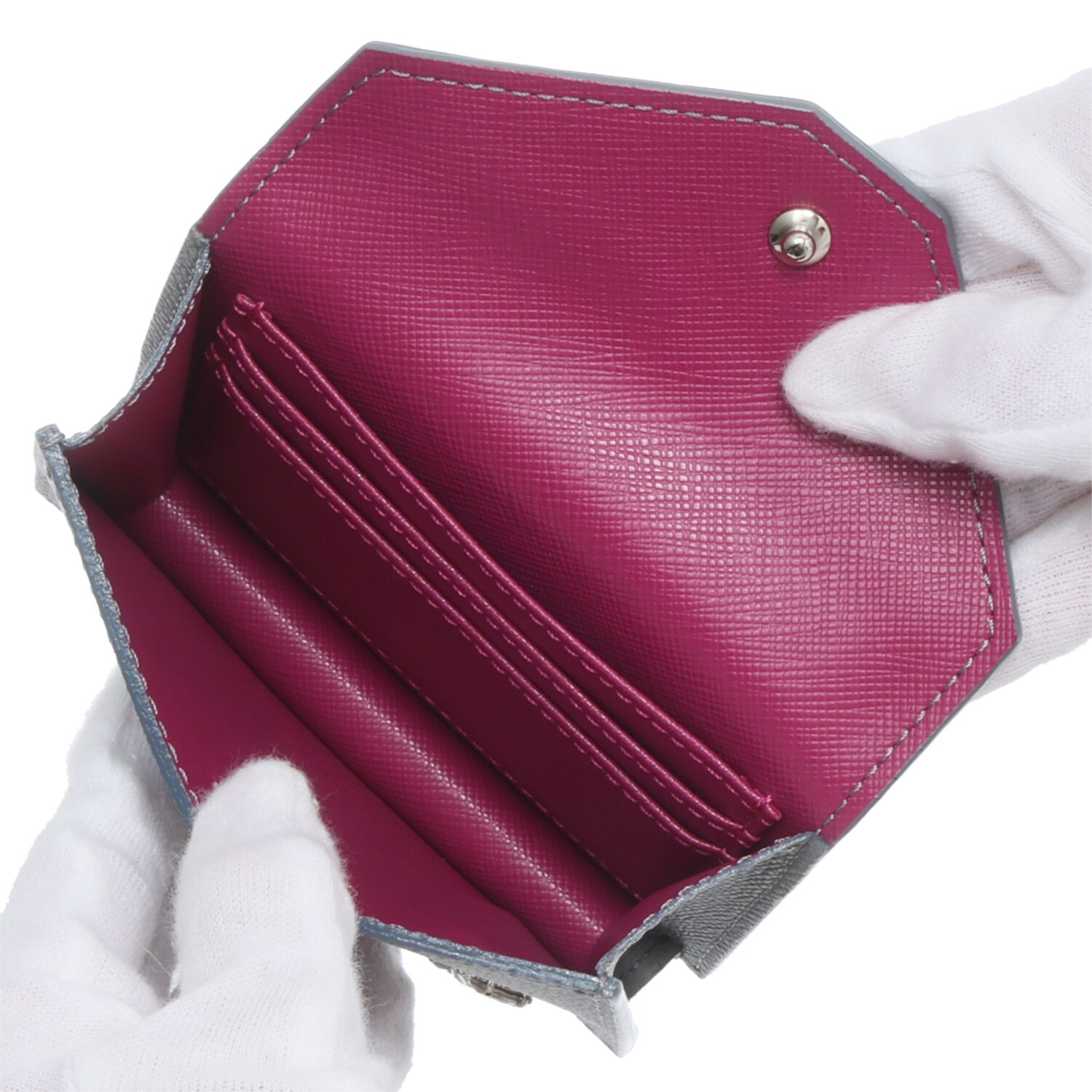 エーディーエムジェイ ＴＨＥ　ＢＥＥ 牛革 カードケース