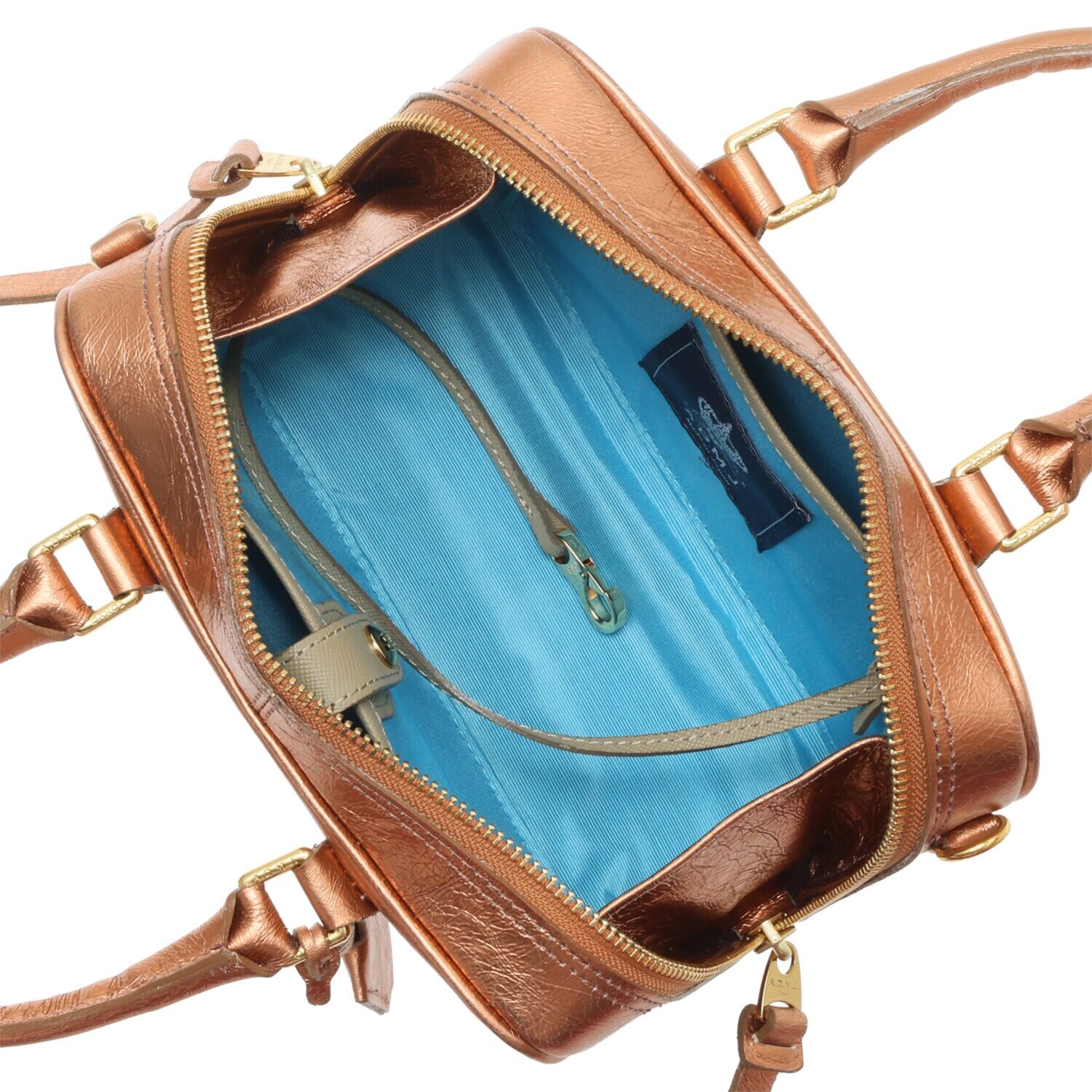 エーディーエムジェイ クラックメタル ２ウェイボストンバッグ ＜２０ｃｍ＞