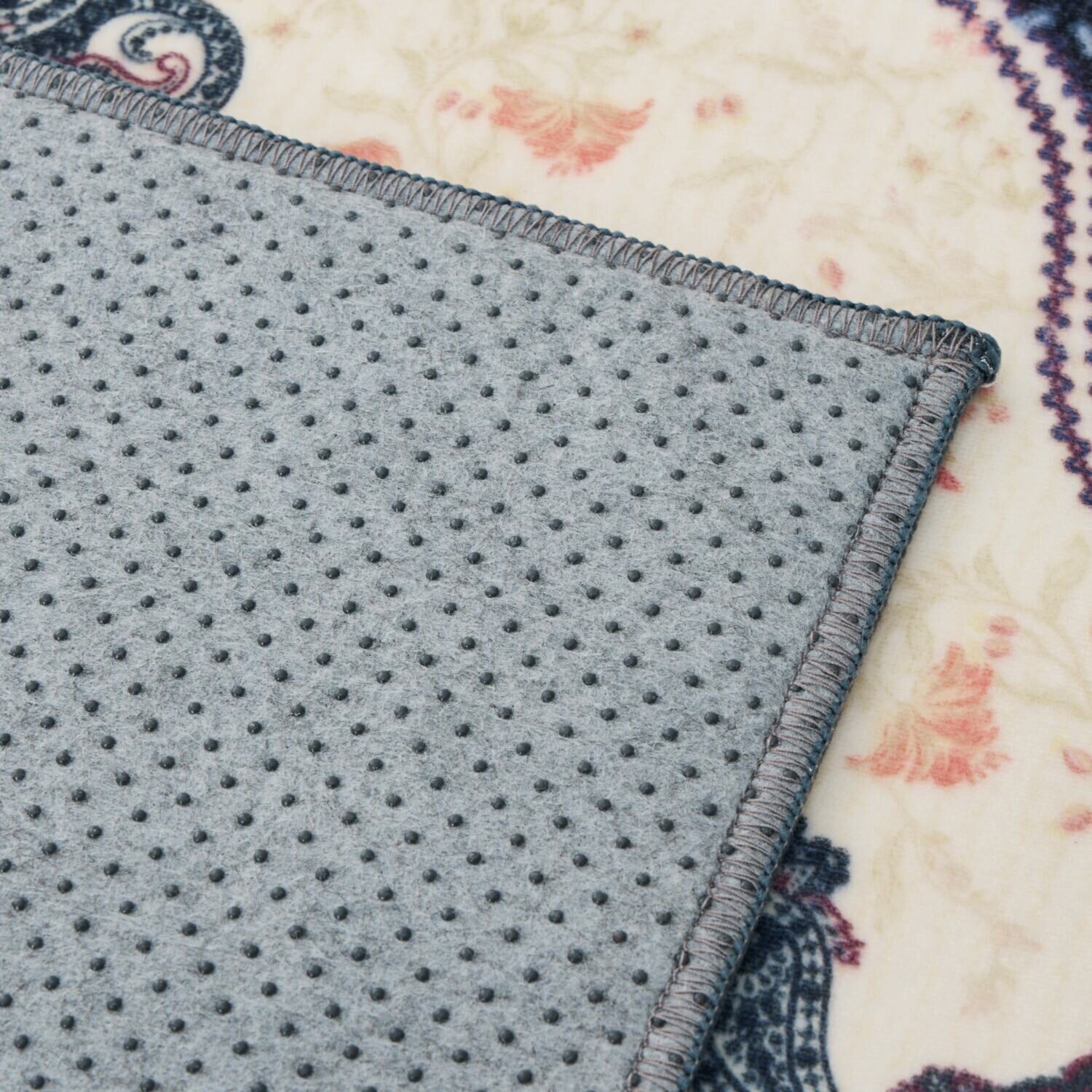 洗える＆はっ水加工で お手入れ簡単！ ペルシャンデザイン シルクタッチカーペット “マルグリット” ＜１９０×２４０ｃｍ＞