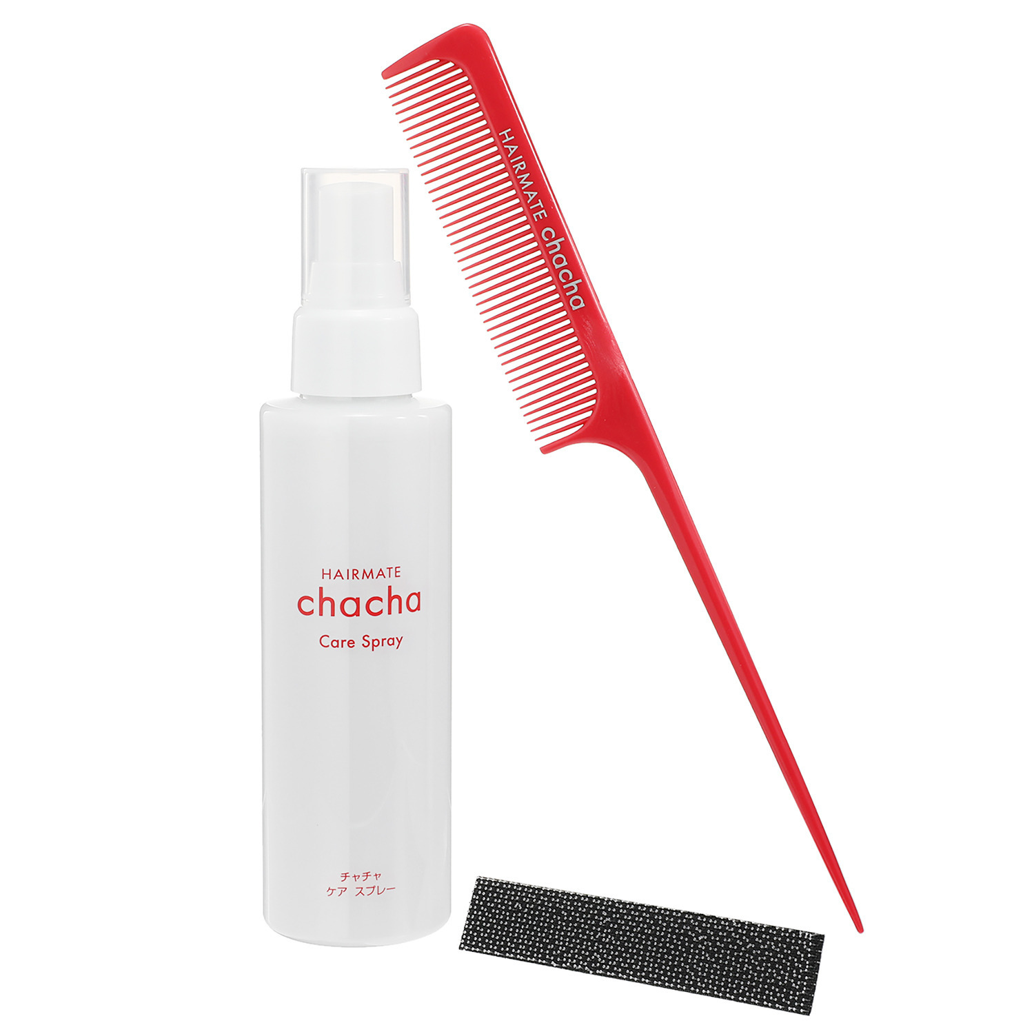 ぺスカ ビューティーサロン発 クリップ不要！白髪特化型 簡単キレイボリューム演出 ポイントウィッグ “チャチャ”＜ロング＞ ケアスプレー＆ コーム付きセット