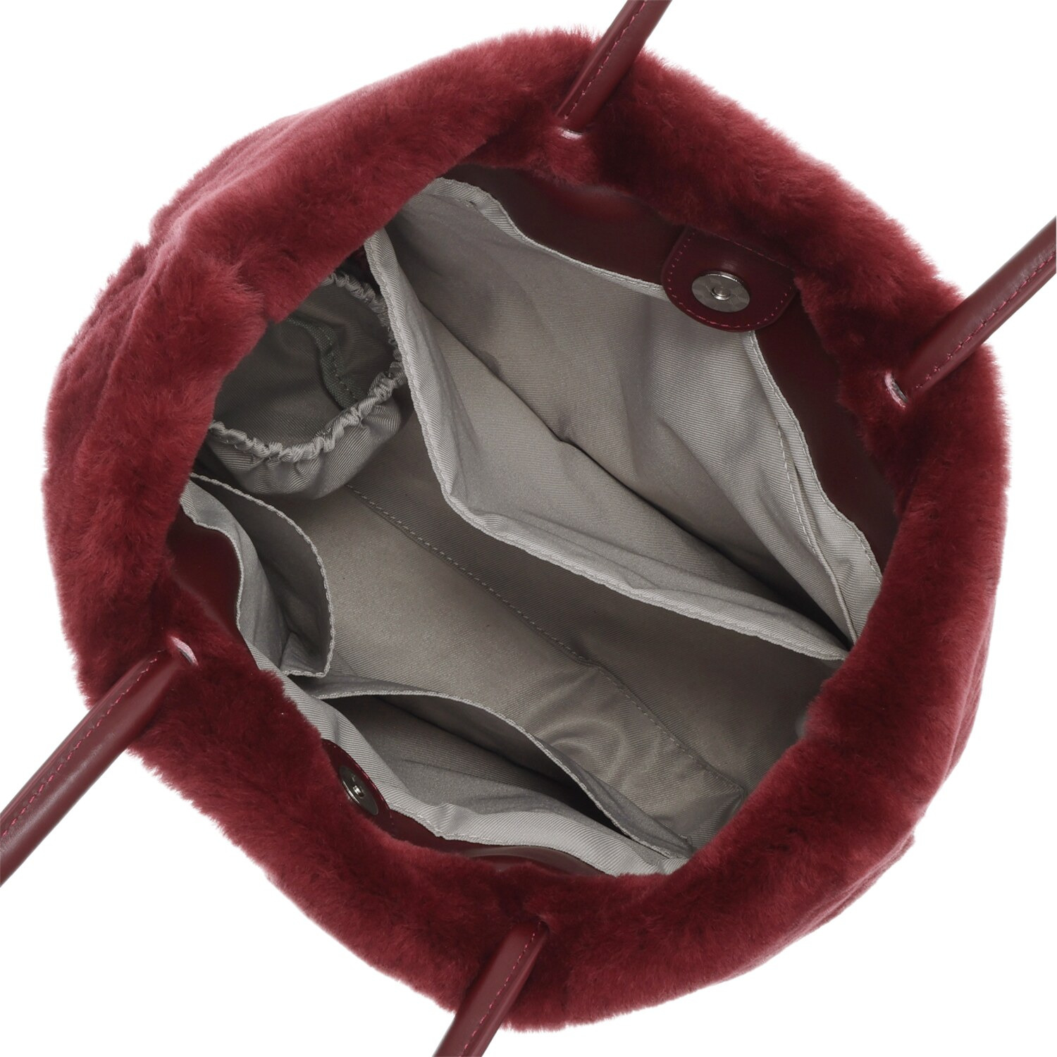 オリタタ 牛革×ムートン トートバッグ