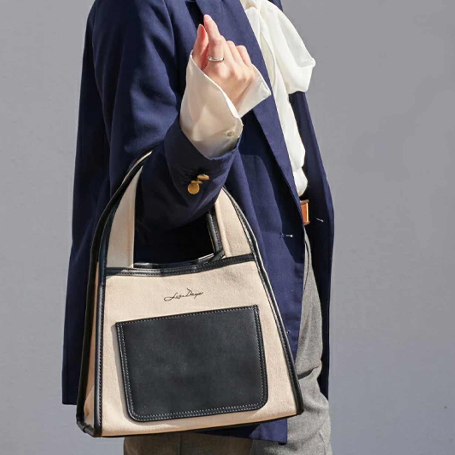 リズデイズ マチ広 キャンバスバッグ