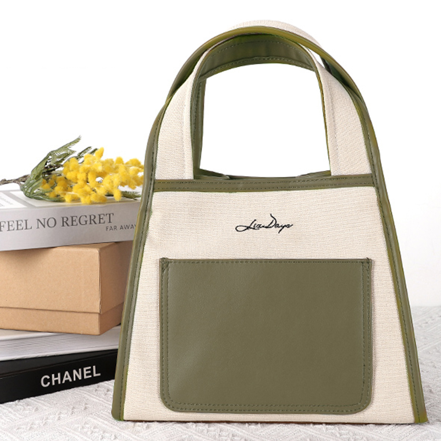 リズデイズ マチ広 キャンバスバッグ