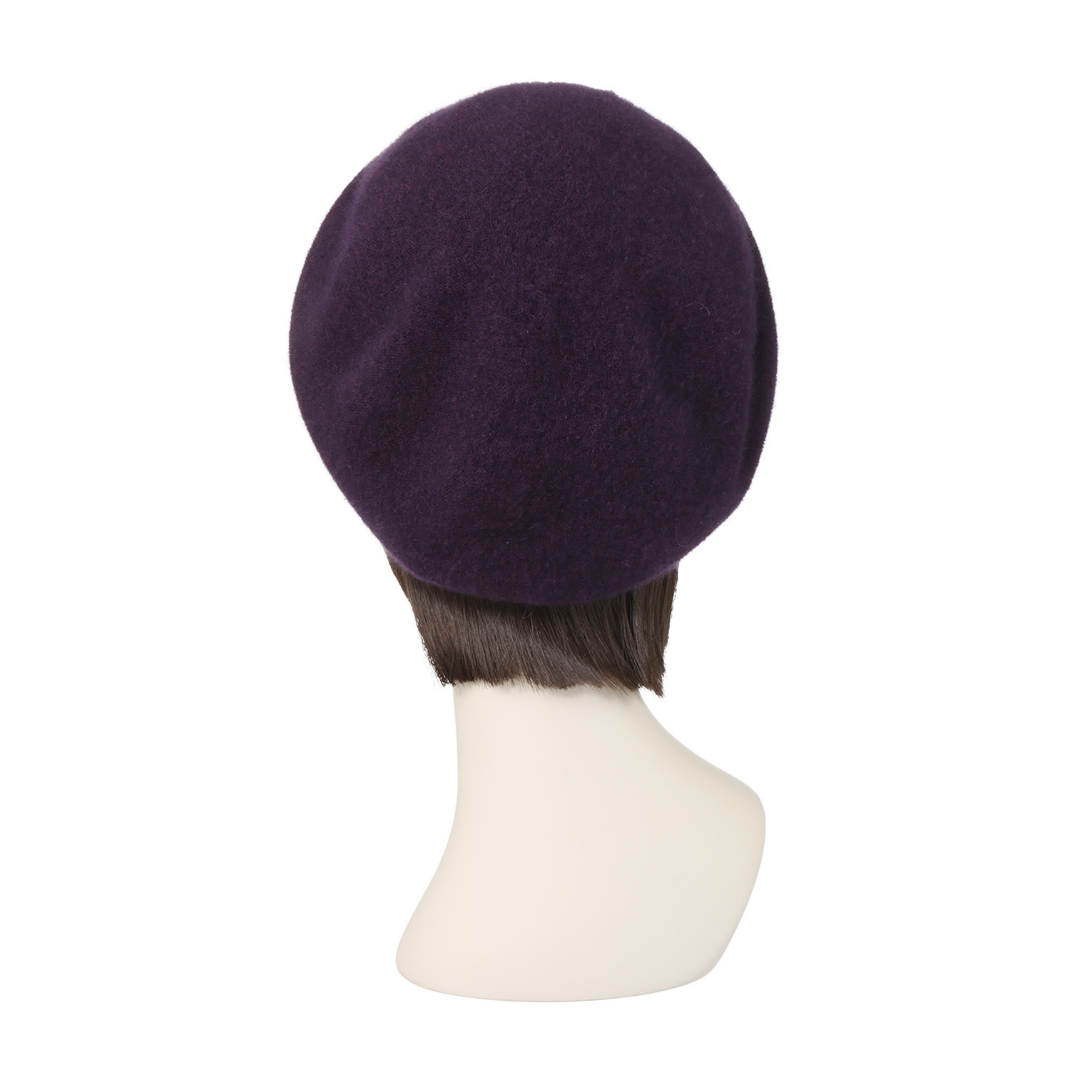 マキシン ベビーカシミヤ１００％ フード型ニット帽