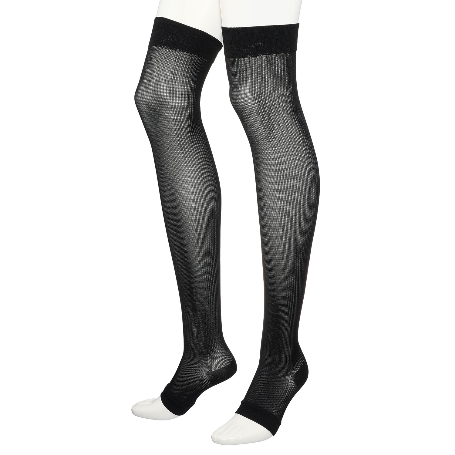 ＮＡＳＡのために 開発された素材 アウトラスト使用！ “アウトラスト 着圧ロングソックス” ２足組