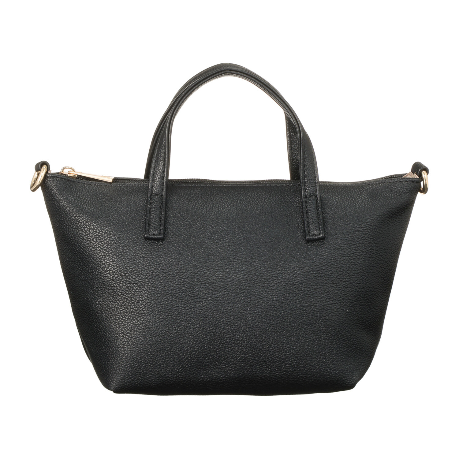 ラルジュ インナーポーチ付 フェイクレザー アニマル柄 リバーシブル ２ウェイバッグ