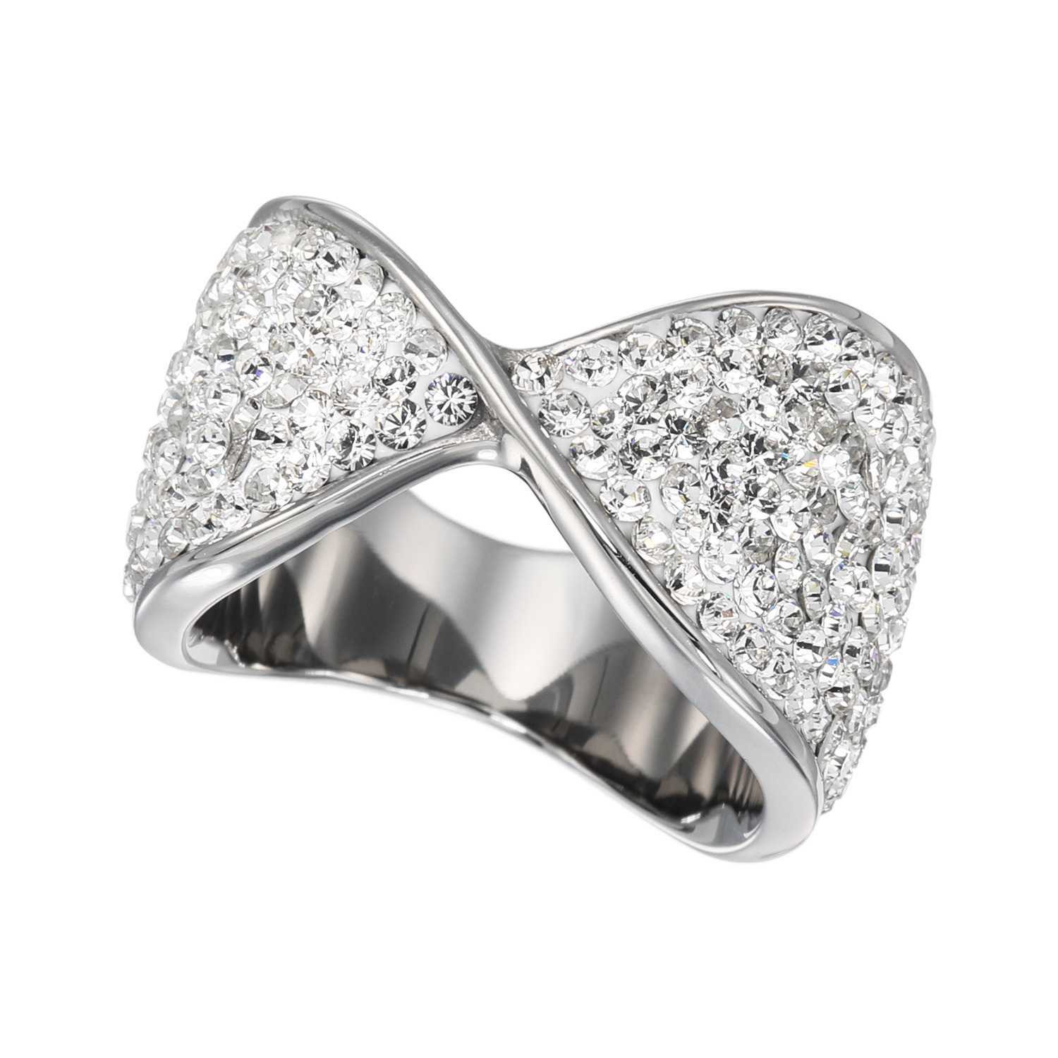 エービーステン ステンレス ビジュウ ツイストリング