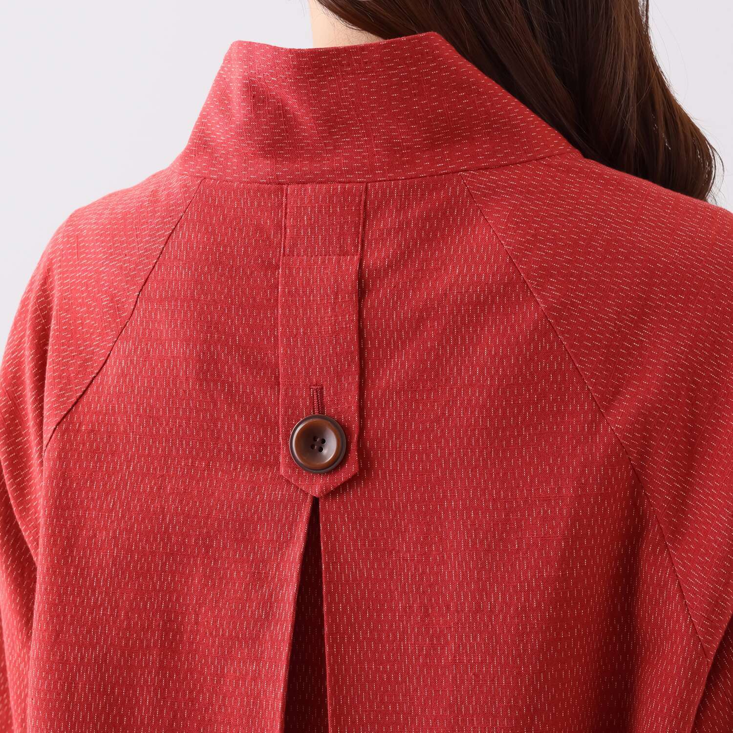 オカモト商店 ギエモン 久留米かすり 前開きジャケット