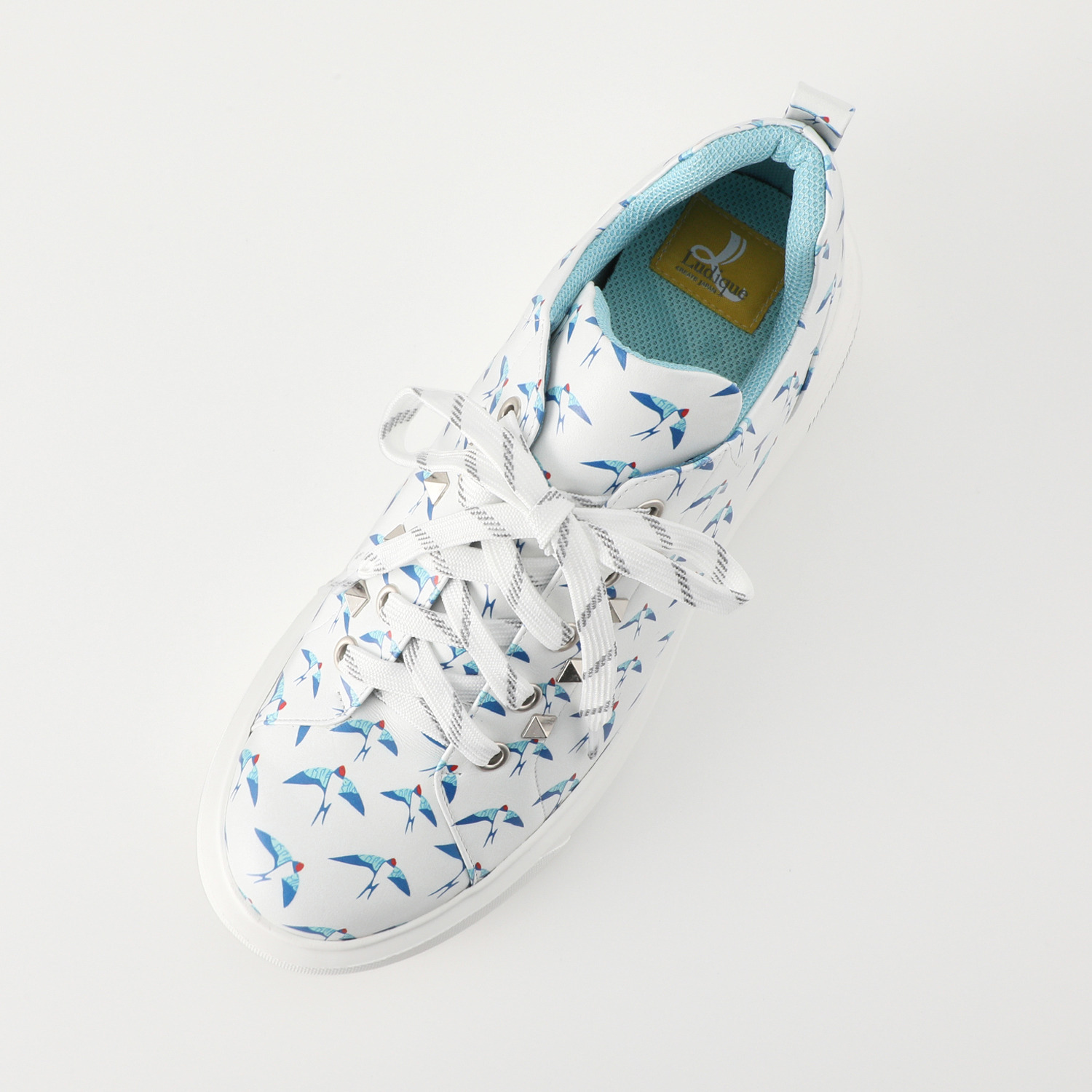 ルディック クリエイトジャパン 牛革 プリントデザイン スニーカー ＜フェリフェリア ルディック＞