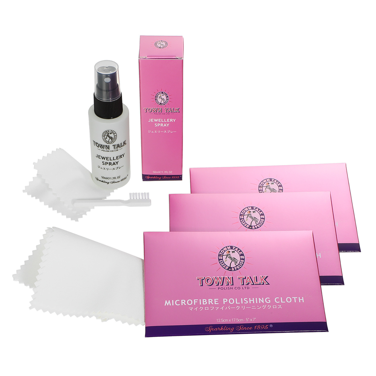タウントーク ジュエリークリーニング 特別セット ＜ジュエリースプレー＞