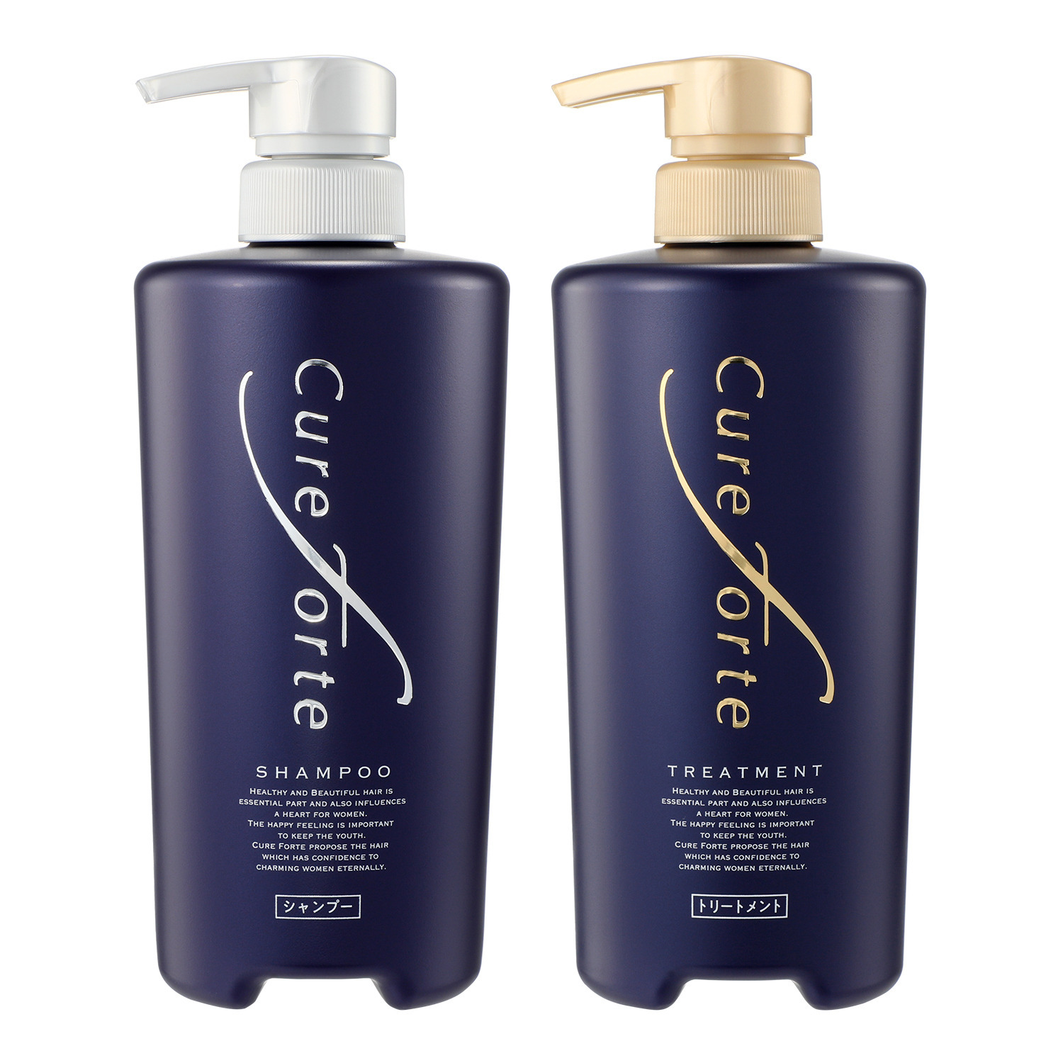 キュアフォルテ 髪と頭皮の老舗サロン開発 シャンプーＲＮ＆トリートメントＲＮ ＜リラックスハーブ 　ブレンドの香り＞ 大容量セット 