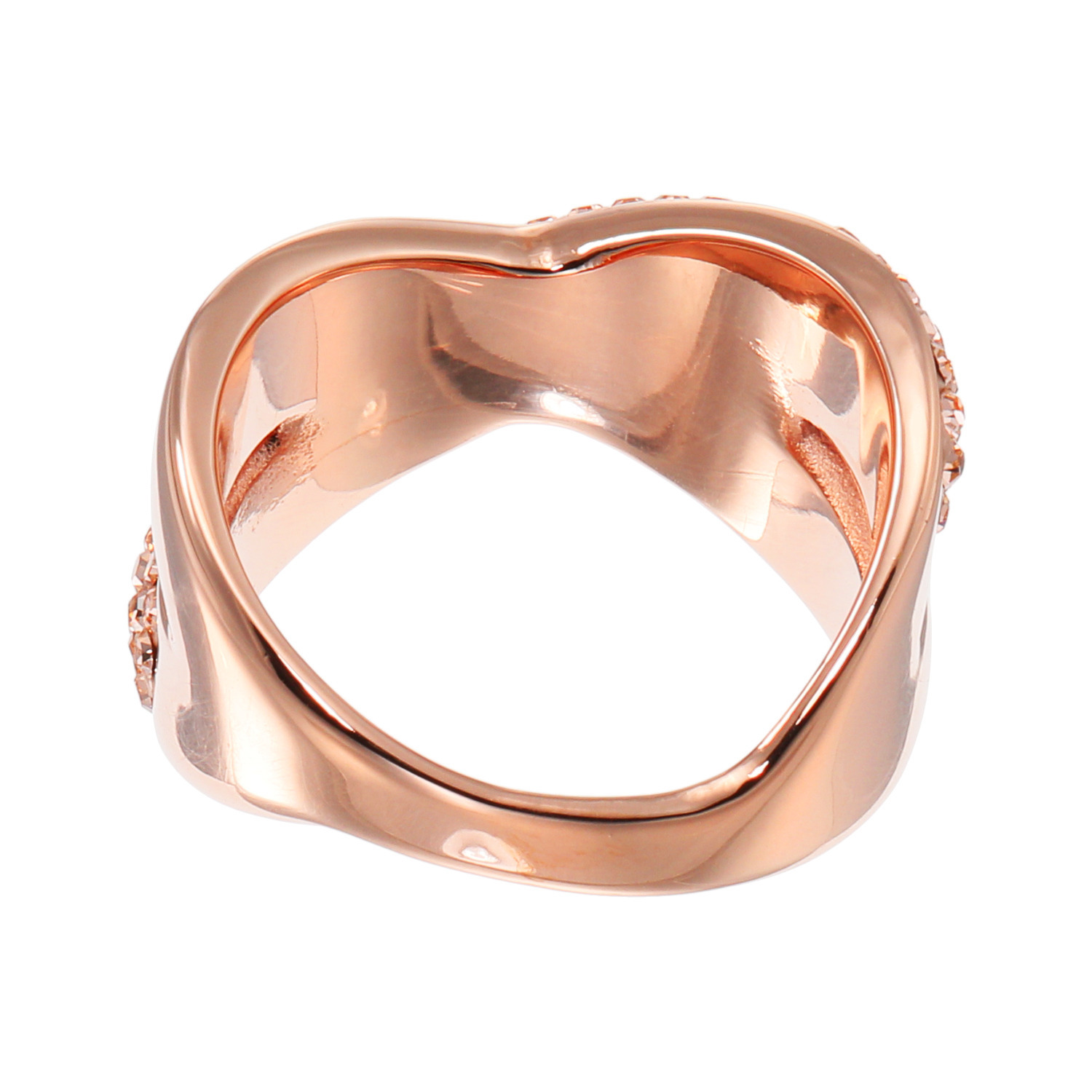 エービーステン ステンレス ビジュウ クロスデザインリング