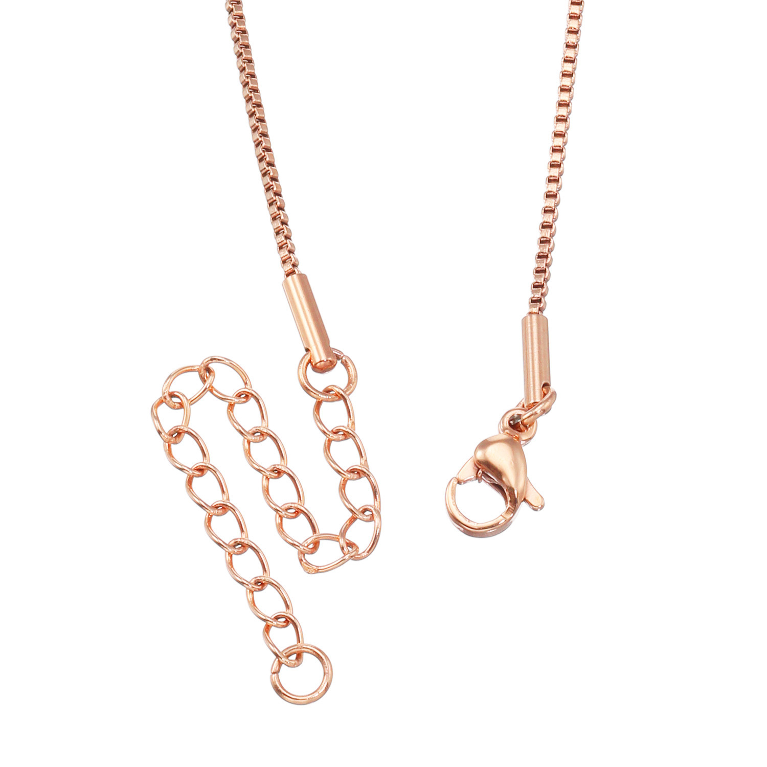 エービーステン ステンレス ビジュウ カーブライン ネックレス