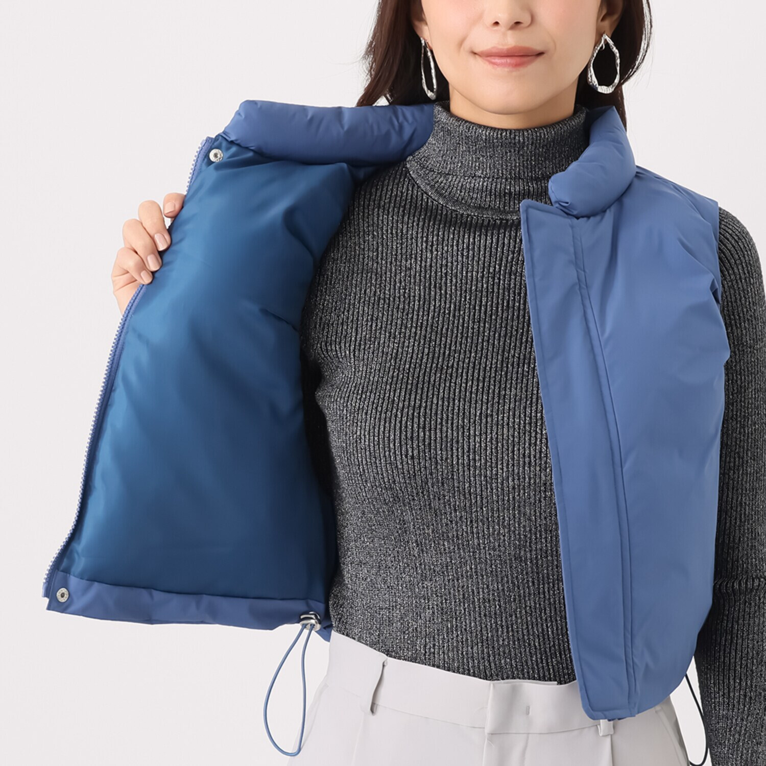 マチュート 頼れる冬の相棒 クロップト中綿ベスト