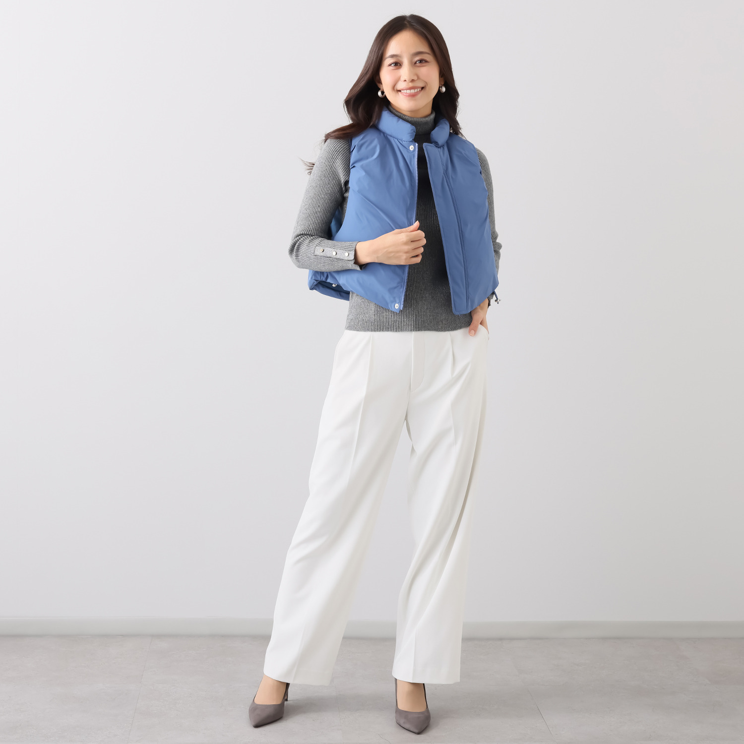 マチュート 頼れる冬の相棒 クロップト中綿ベスト