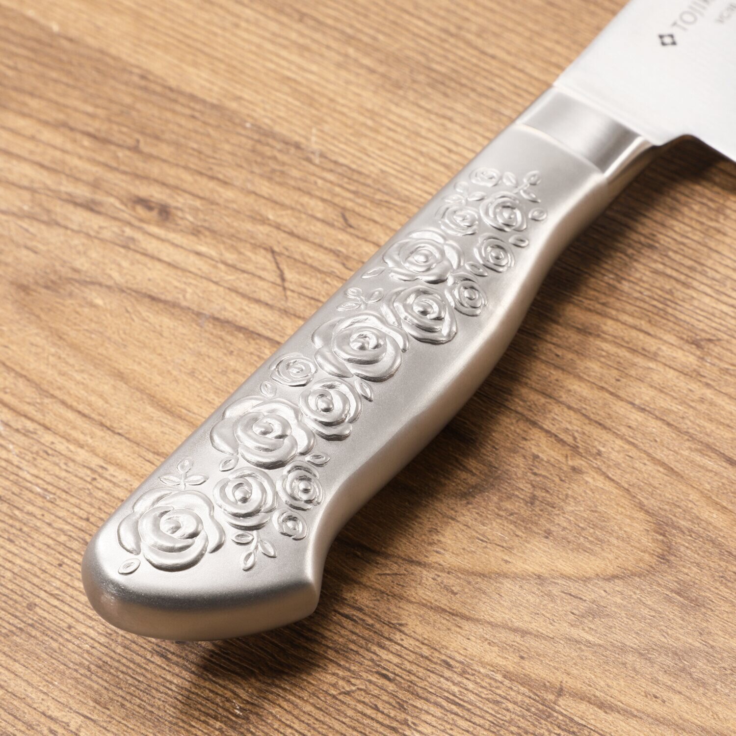 浜田ママプロデュース！ 使いやすい刀身の包丁 藤次郎　ロゼ ＜１４．５ｃｍ＞