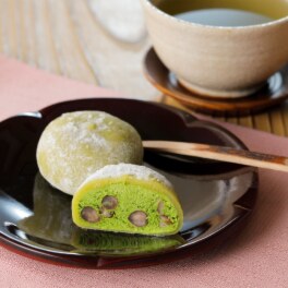 長野＜お茶元・胡蝶庵＞ とろける抹茶大福 （お濃茶味）