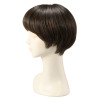 マダムヒロコ フルハンドメイド 高品質フルウィッグ！ カランショート プレミアム ＜ナチュラルブラウン＞
