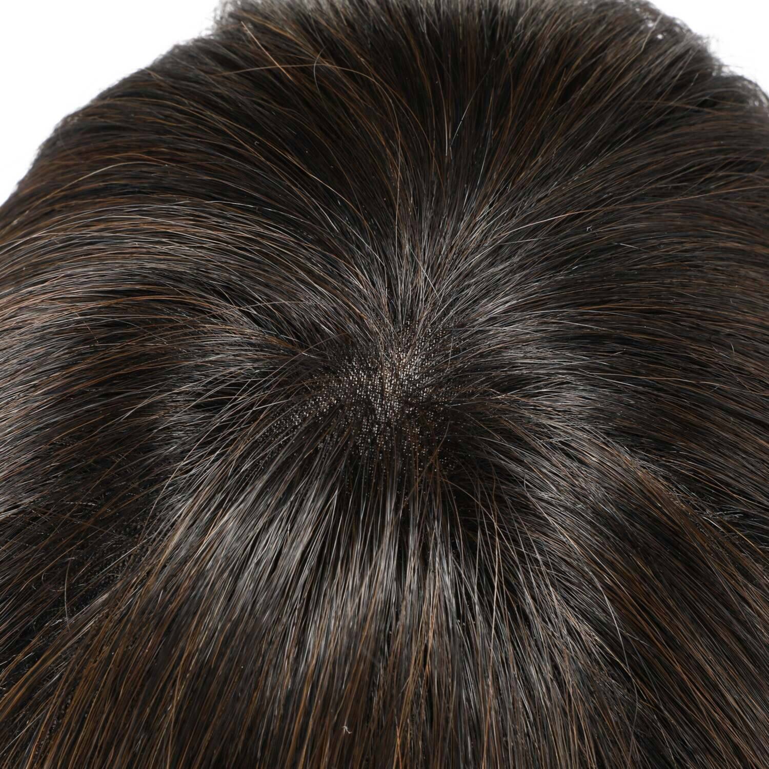 マダムヒロコ フルハンドメイド 高品質フルウィッグ！ カランショート プレミアム ＜ナチュラルブラウン＞