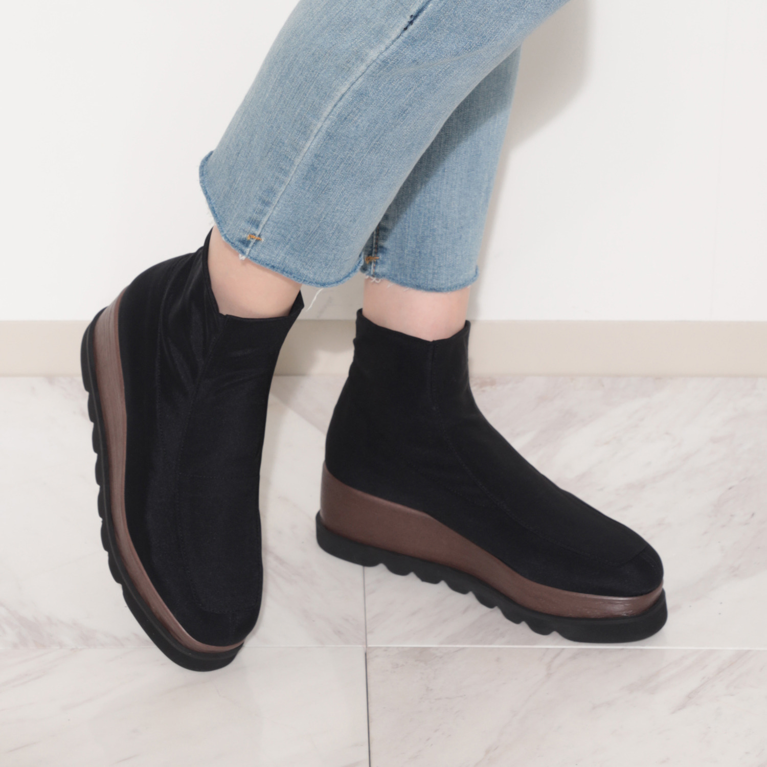 オセアニカ ＜日本製＞ ストレッチブーティ