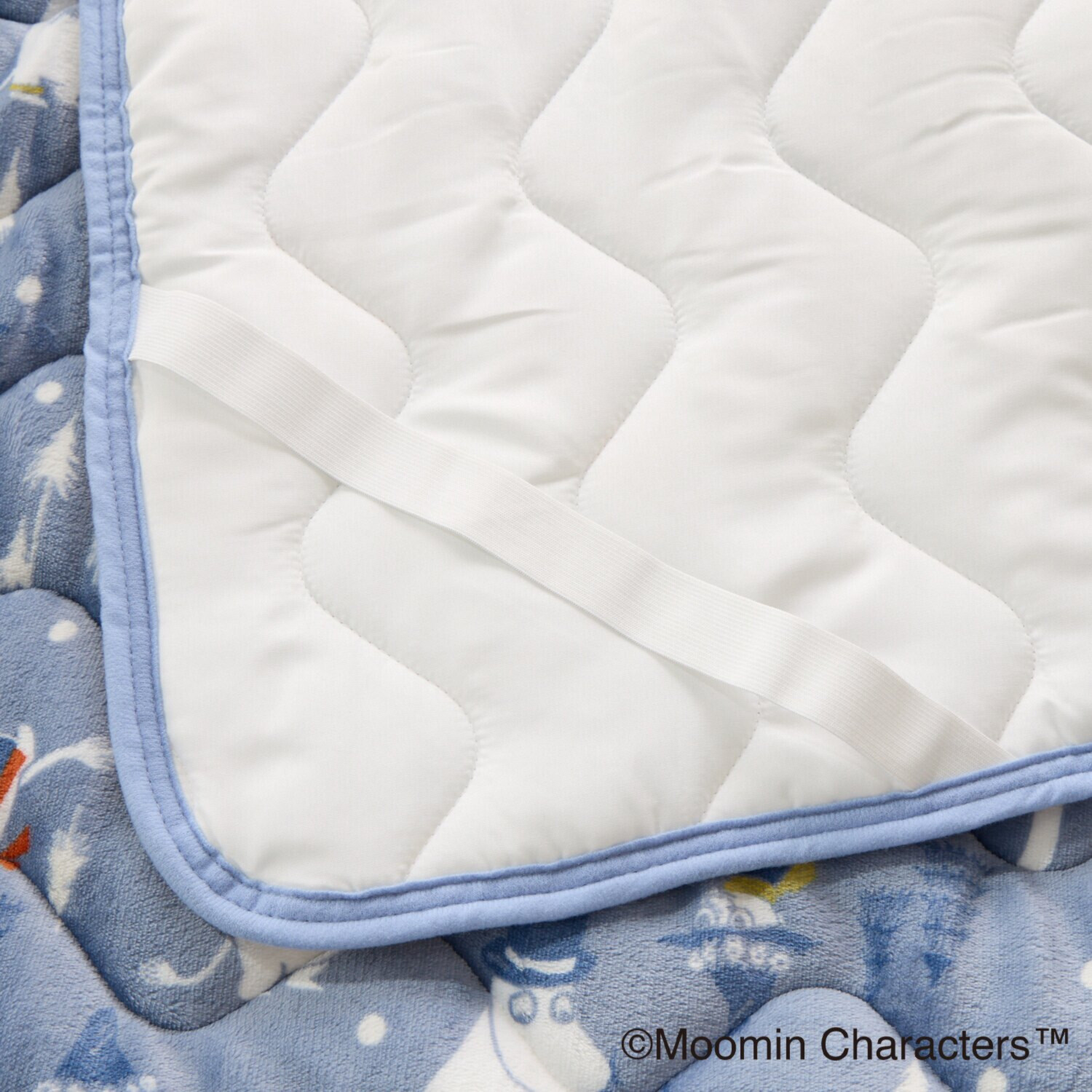 ムーミン 夕暮れと明け方のはざま モコモコ寝具３点セット ＜シングル＞