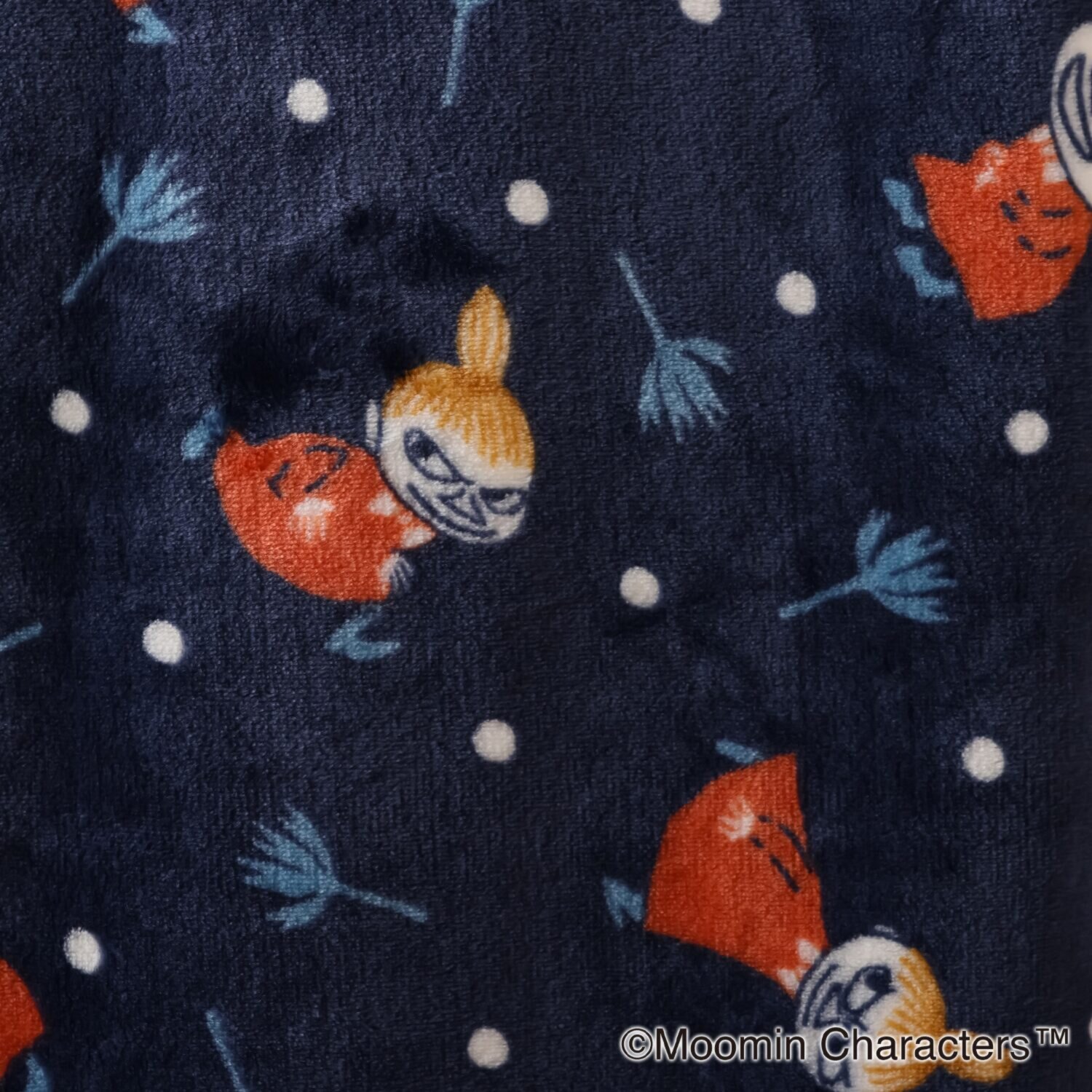 ムーミン モコモコ暖か着る毛布