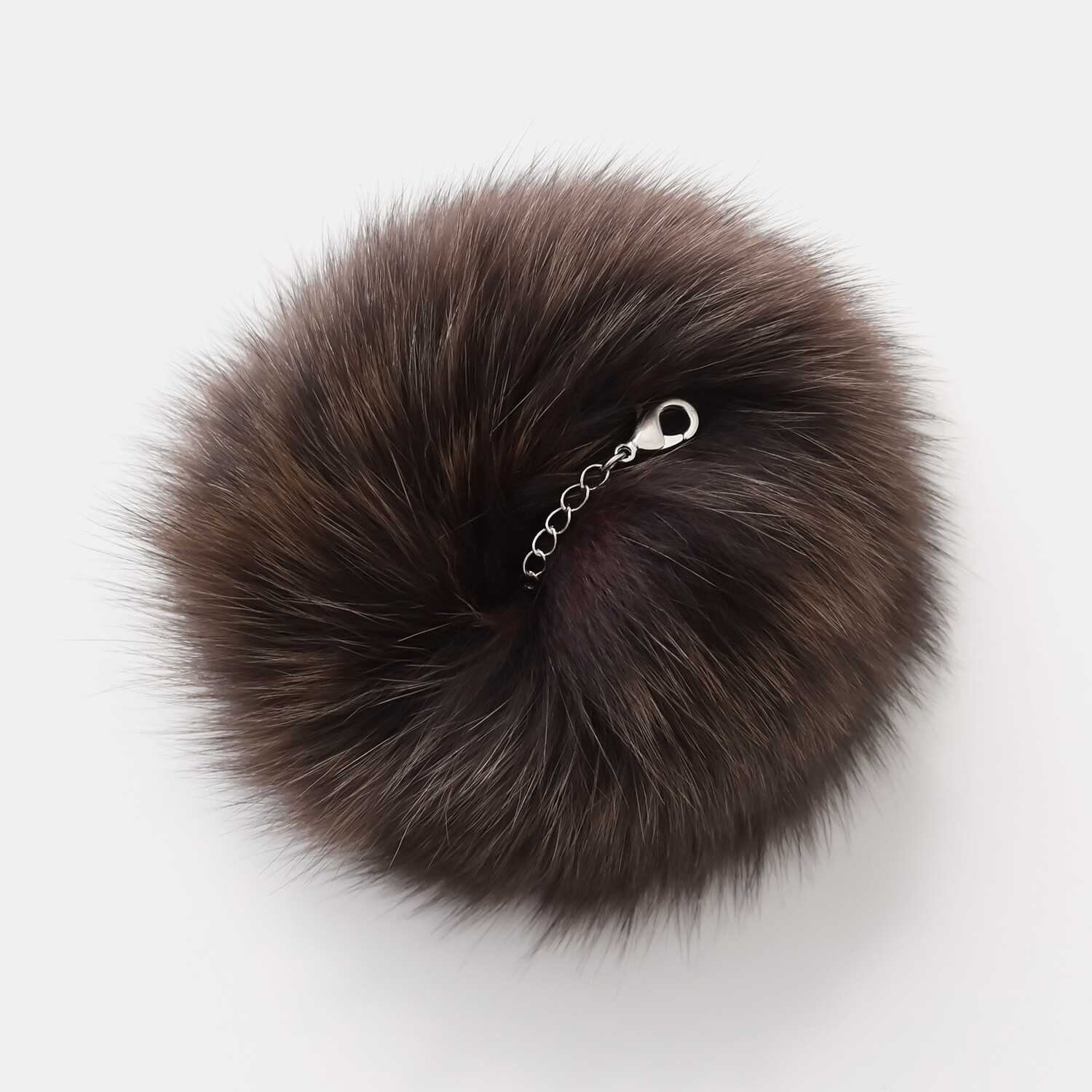 日本製 ＳＡＧＡブルーフォックス ポンポン付マフラー