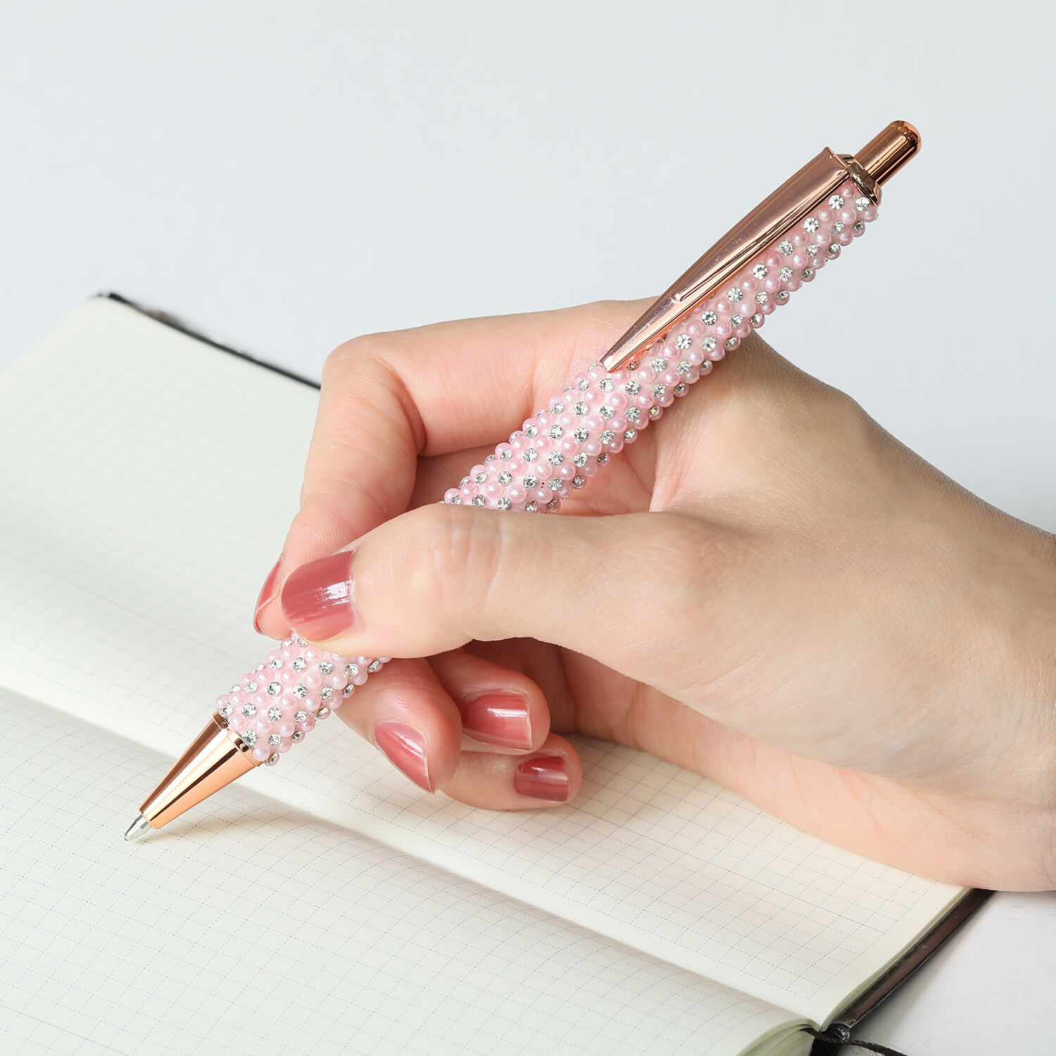 アビステ パールビジュウ キラキラボールペン