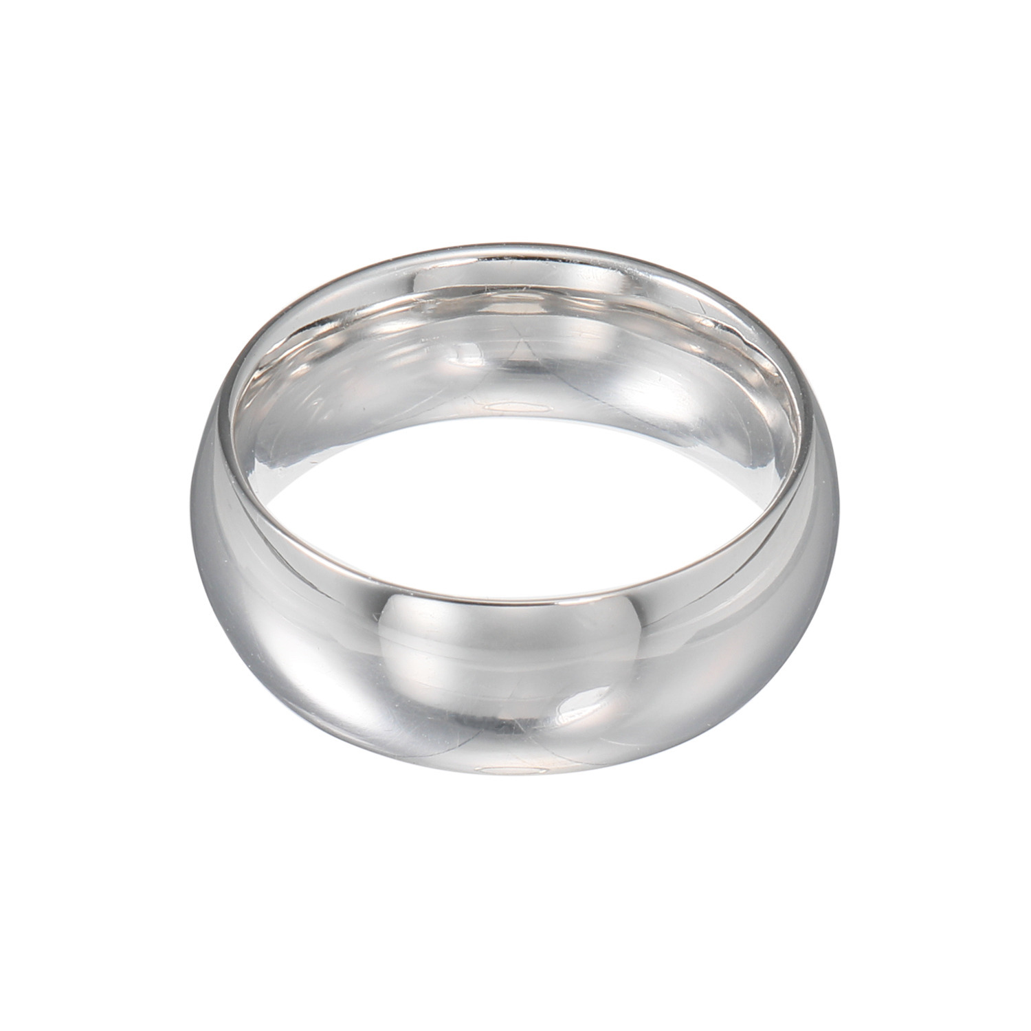 エクセラ イタリアン・シルバー ２層コーティング ワイドバンドリング