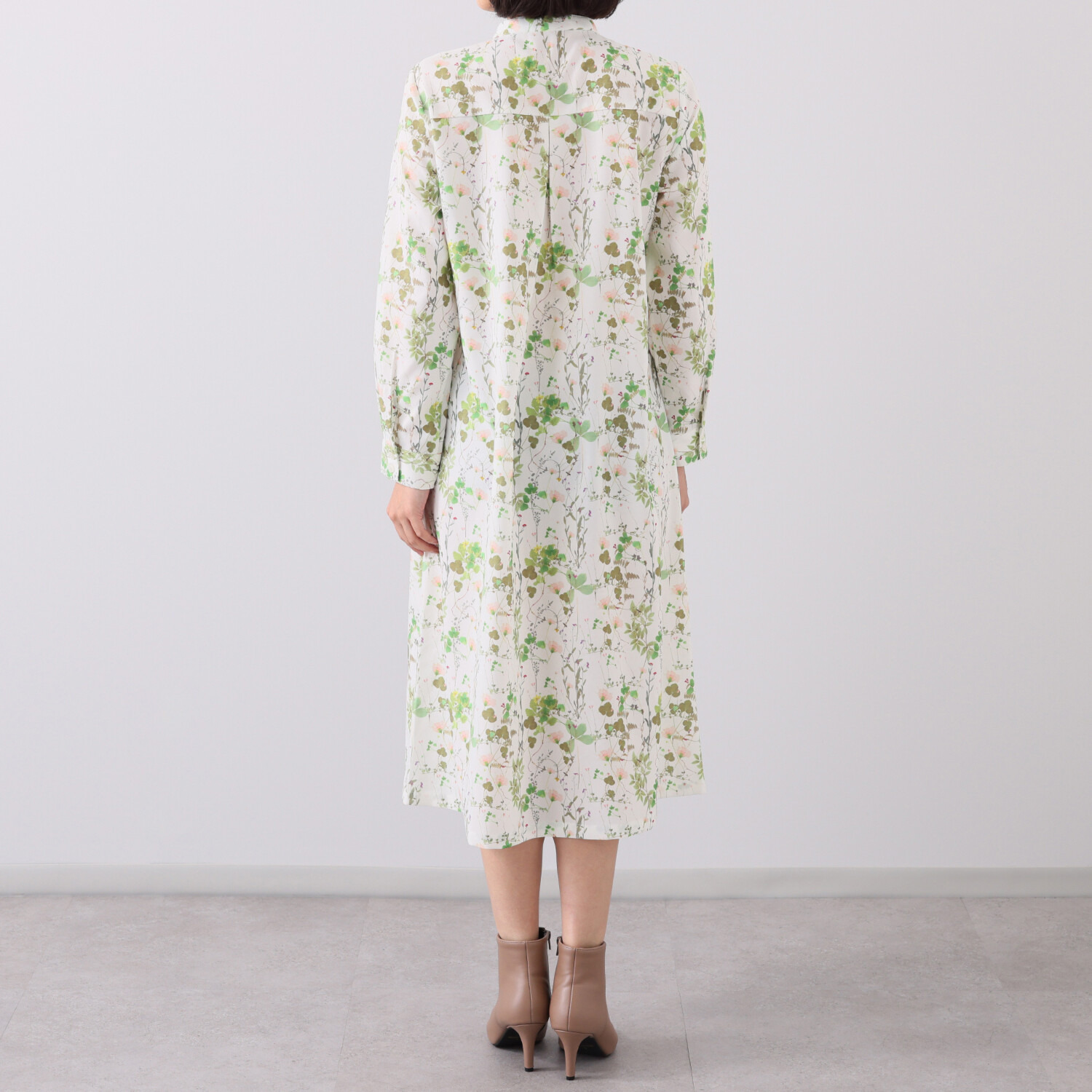 イヴァナ・ヘルシンキ プリントワンピース