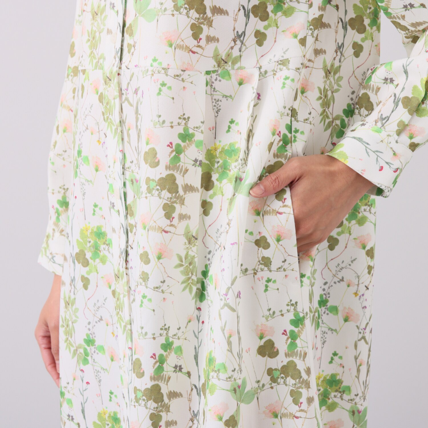 イヴァナ・ヘルシンキ プリントワンピース