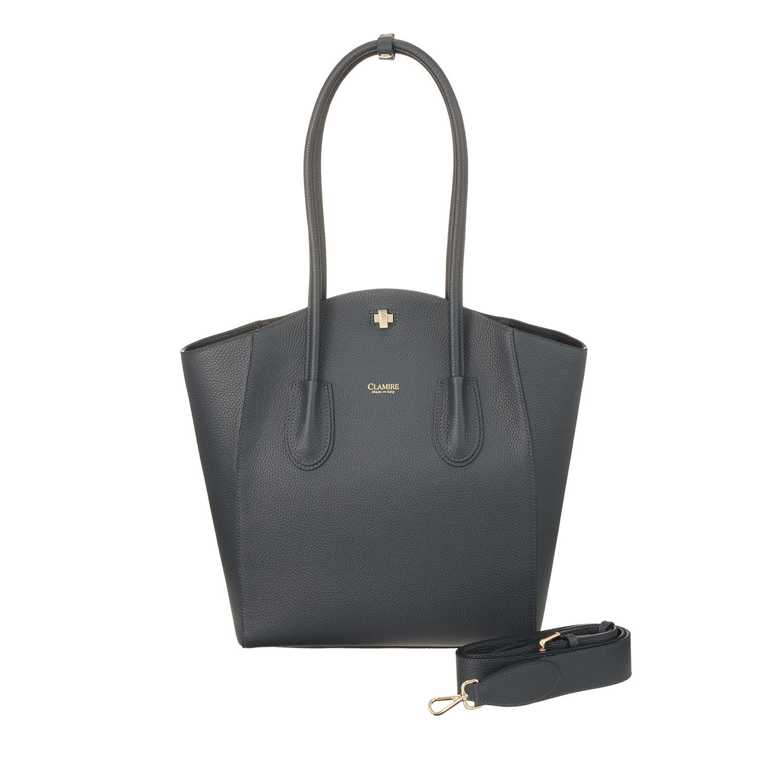 クラミーレ ＜イタリア製＞ リガトロマーノ社牛革使用 ２ウェイトートバッグ “シレンタム”