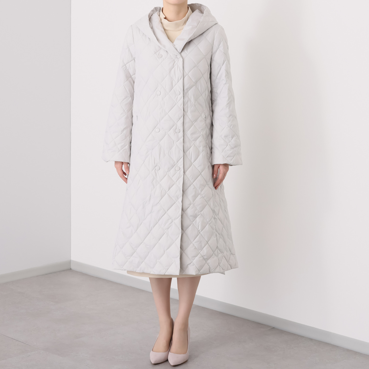 マダムヒロコ ハイブリッド仕様 ダウンコート “エンブレイス”