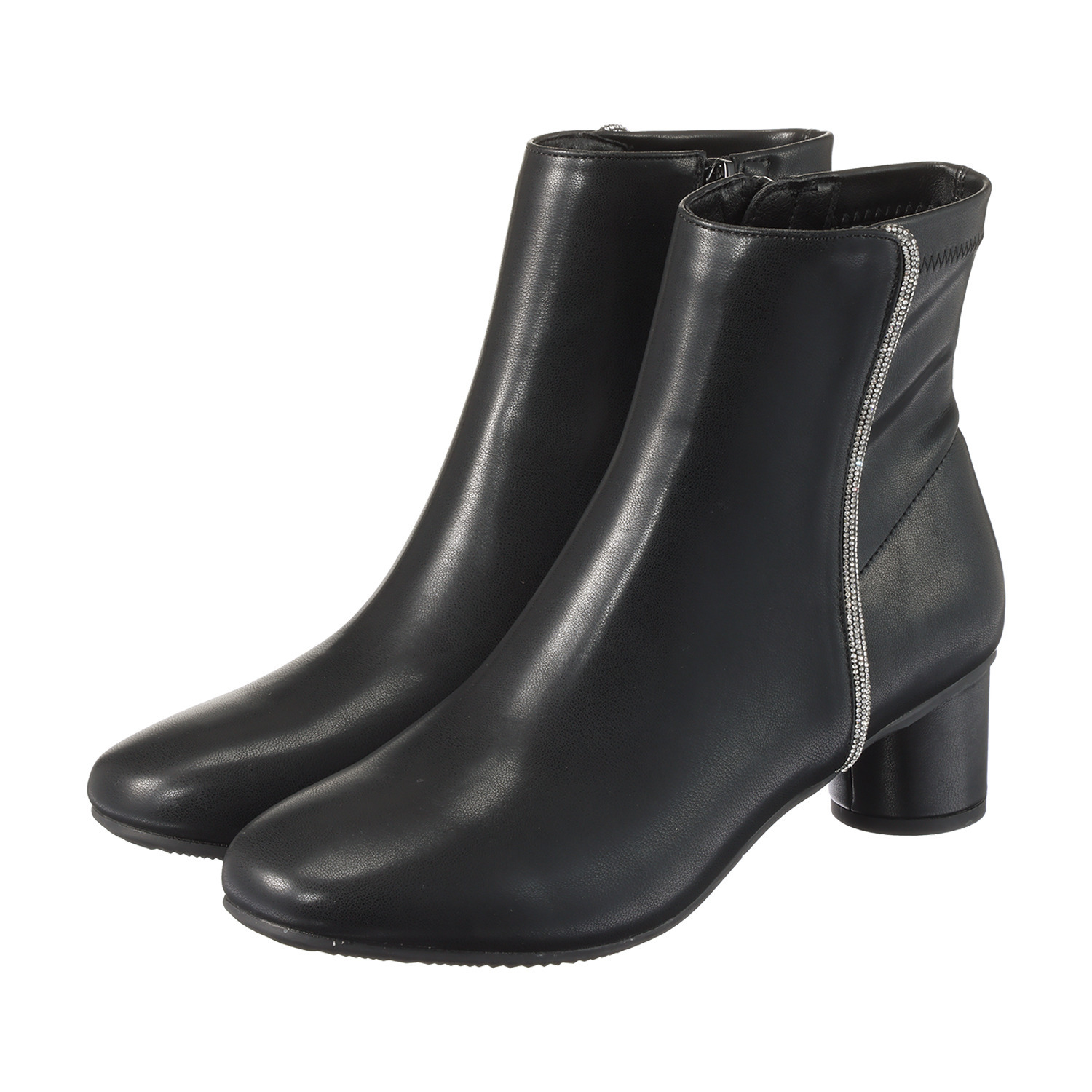 オリエンタルトラフィック ラインストーン切替 ショートブーツ