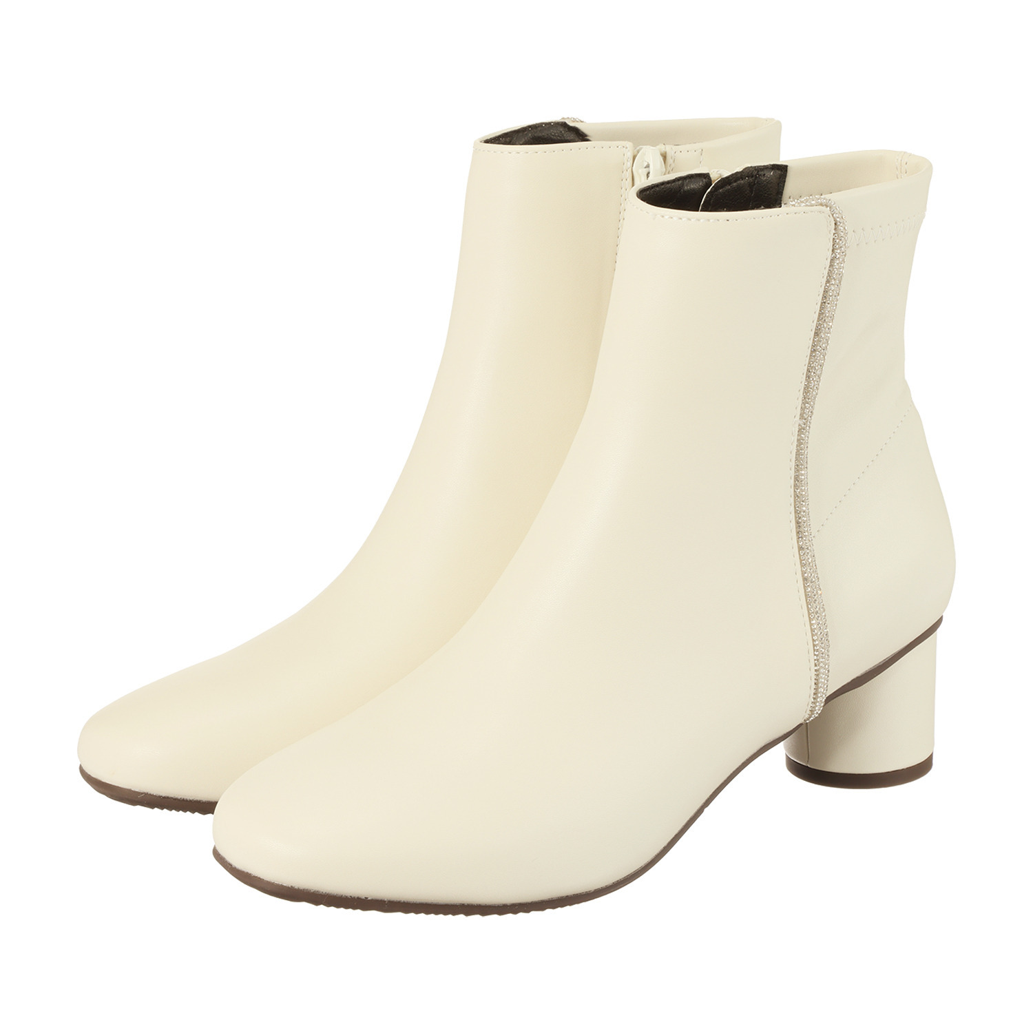 オリエンタルトラフィック ラインストーン切替 ショートブーツ