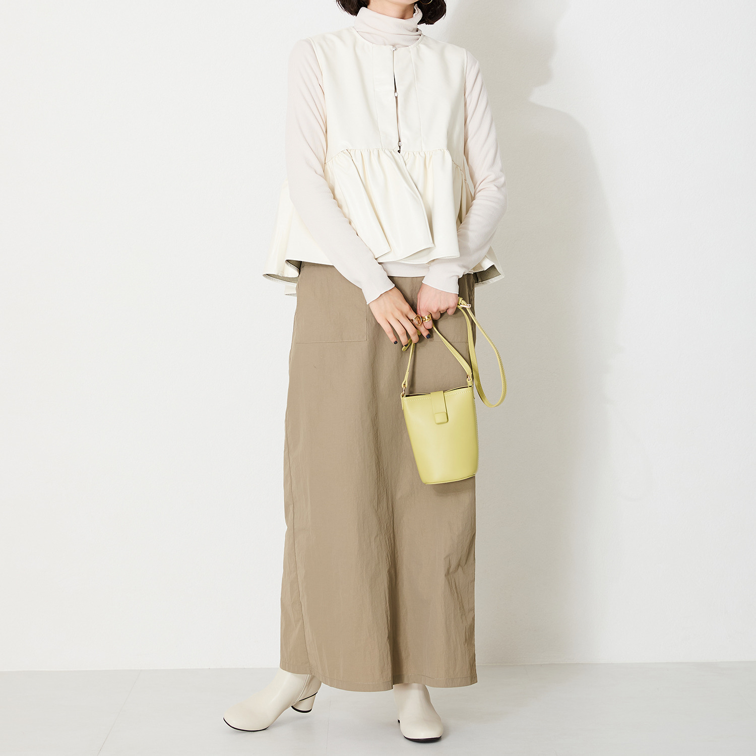 オリエンタルトラフィック ラインストーン切替 ショートブーツ