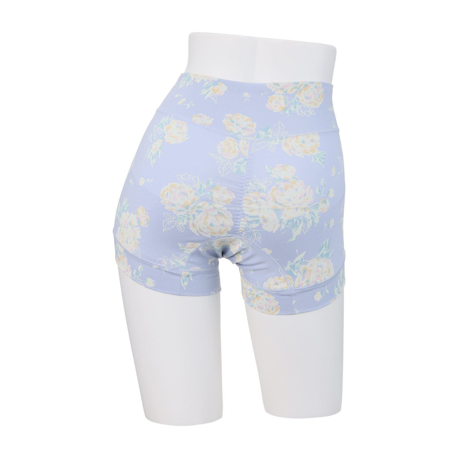 うつくＣ 綿混深ばき すっきりサポート 防水布付一分丈ボトム ２枚セット