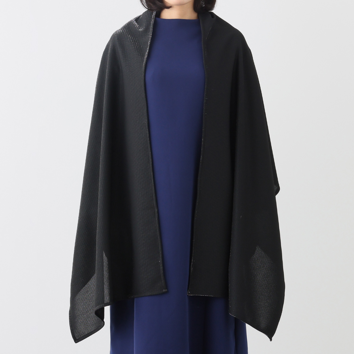 ブロッソ 日本製 トリコリュム “光を編む” 大判ストール