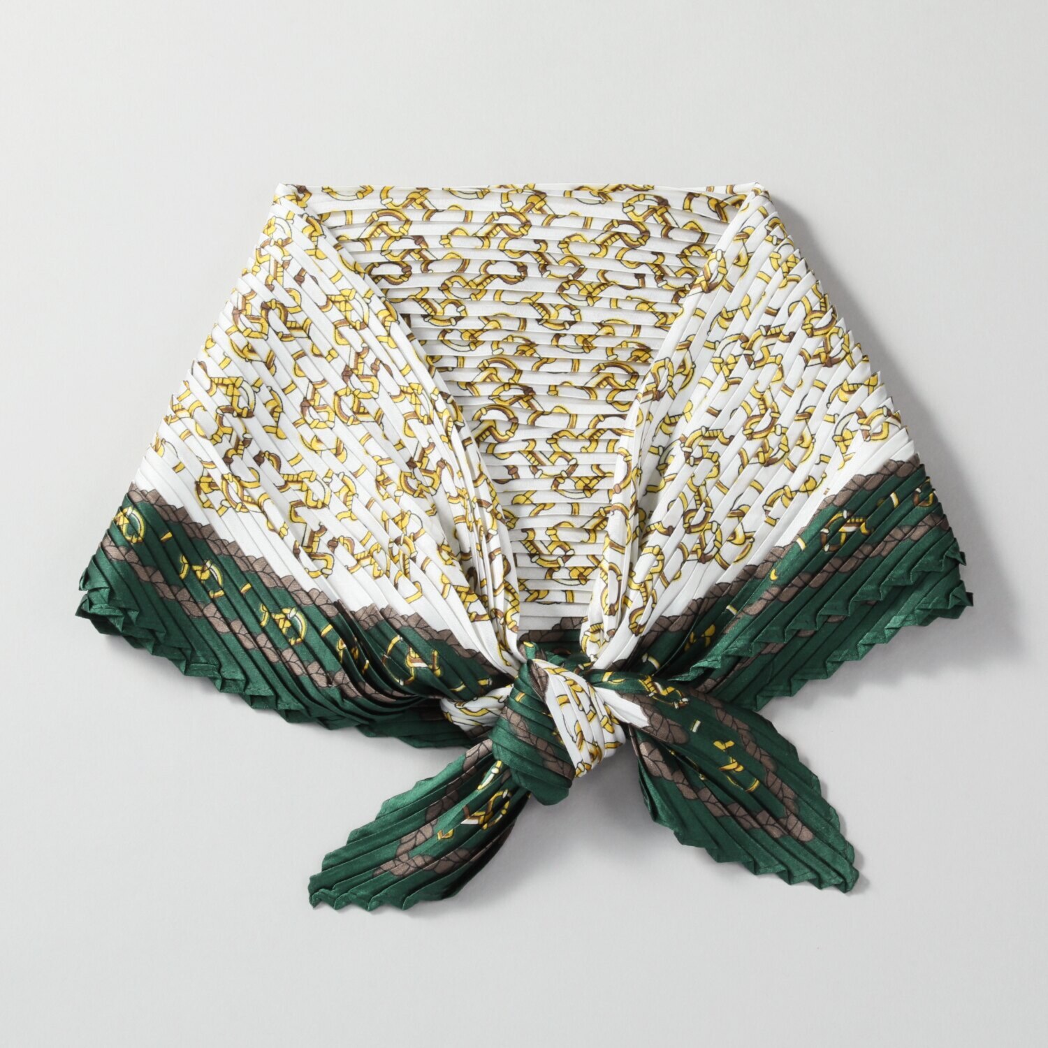 クーコ プリーツスカーフ