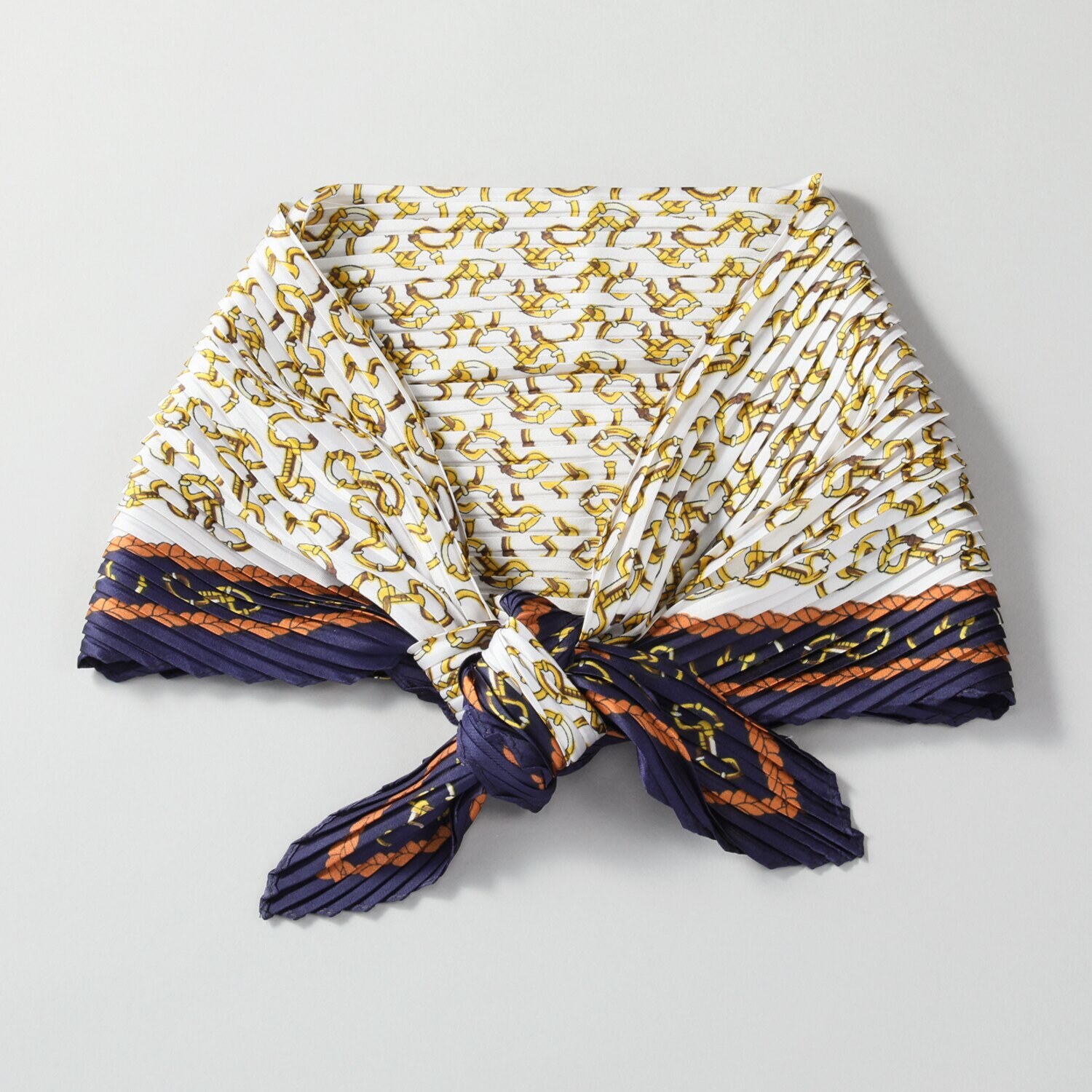 クーコ プリーツスカーフ