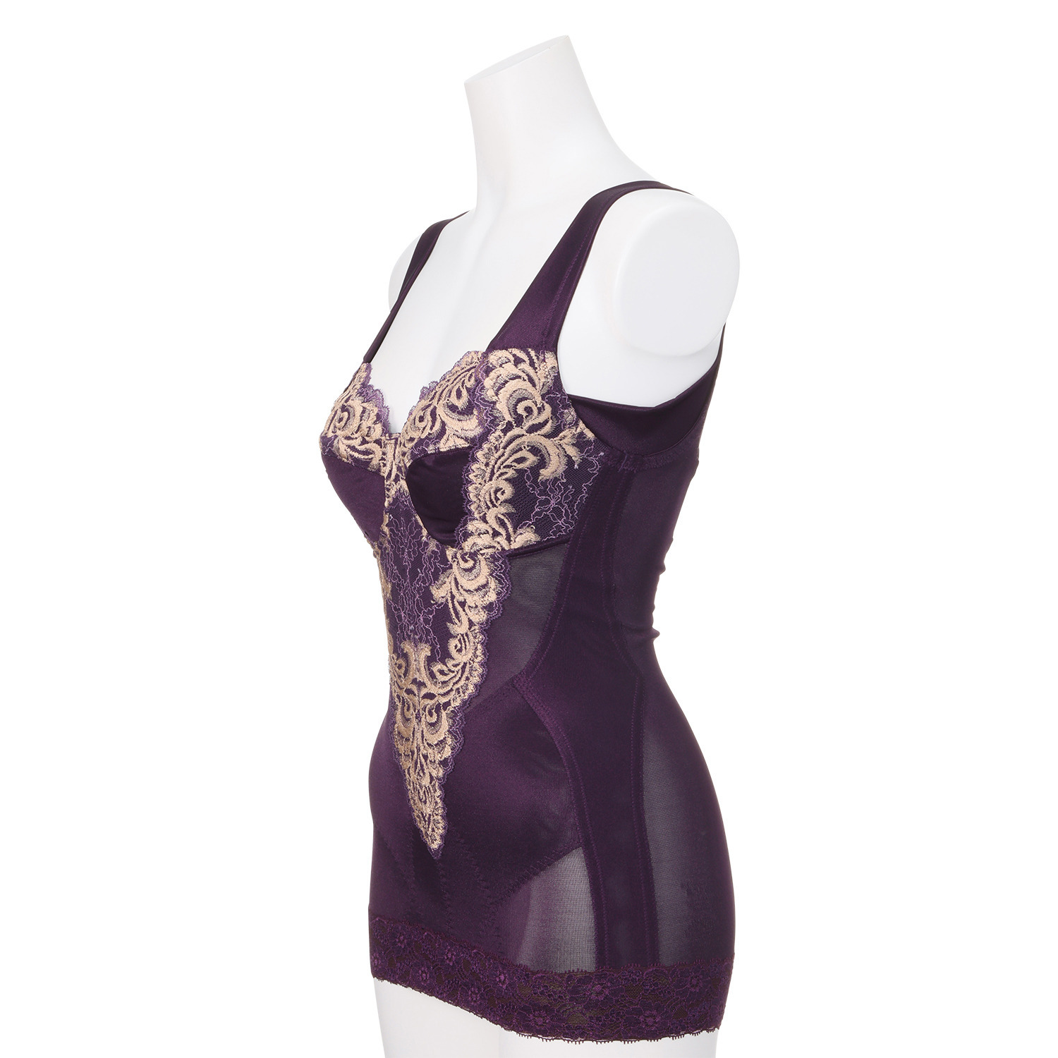 美人工房 プレシャスメイク レースアクセント ボディーシェイパー