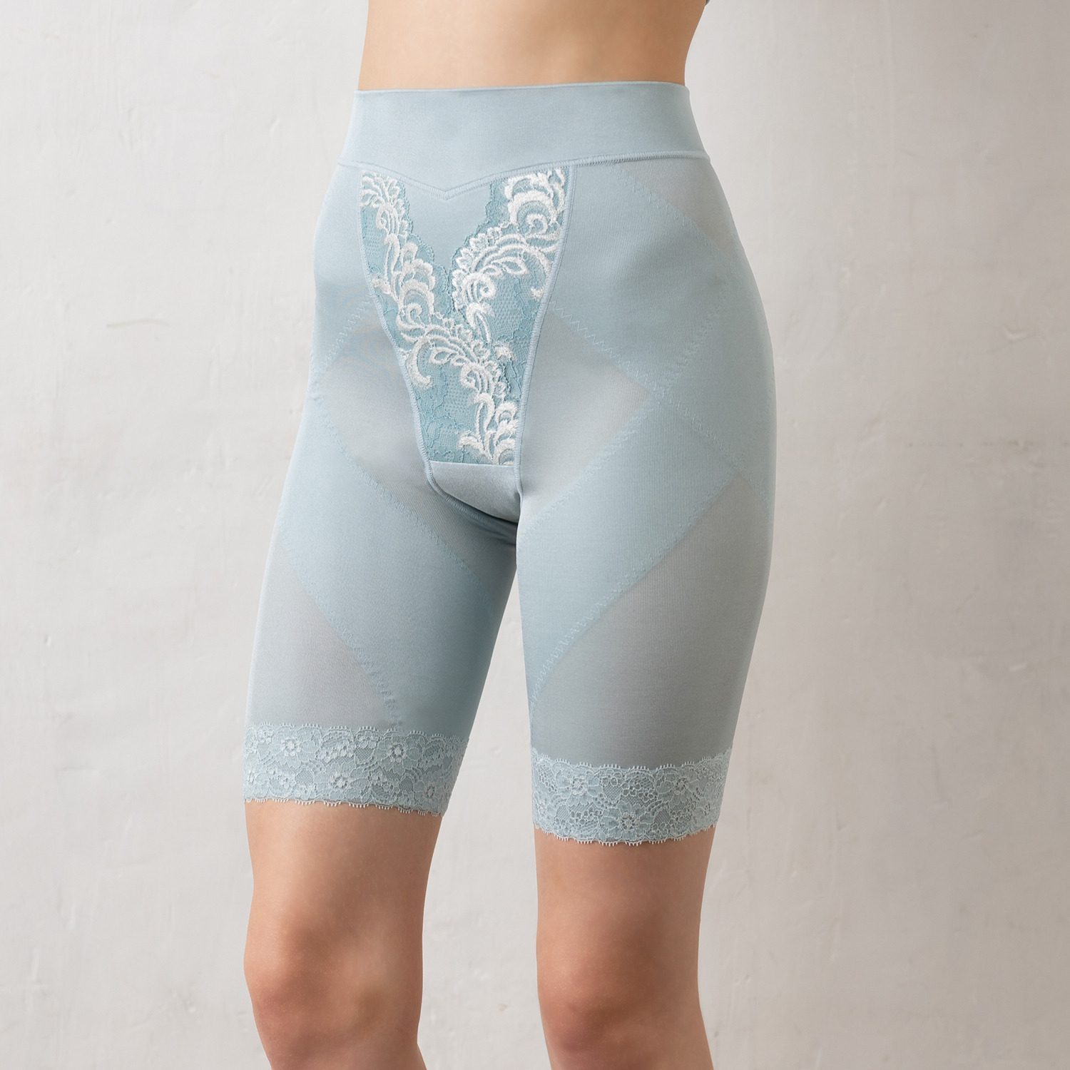 美人工房 プレシャスメイク レースアクセント ロングガードル